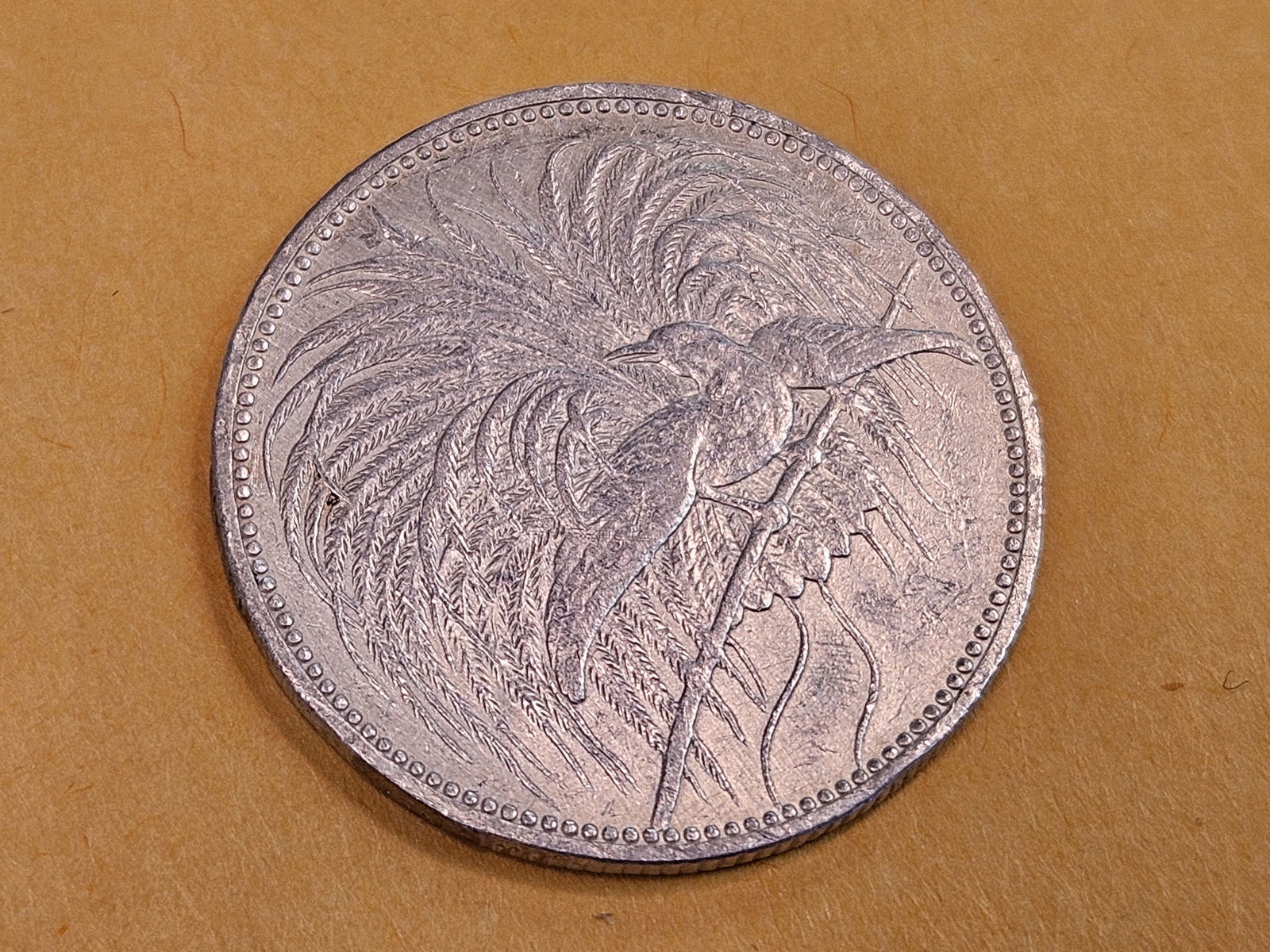 ** KEY DATE ** 1894-A German New Guinea silver 1 Mark - 6