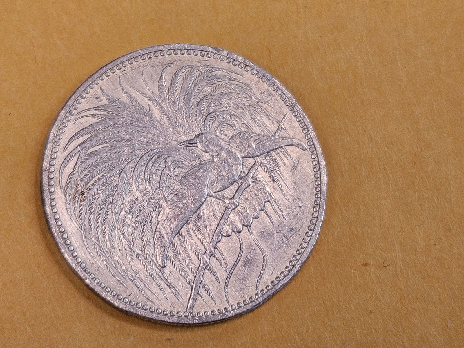 ** KEY DATE ** 1894-A German New Guinea silver 1 Mark - 7