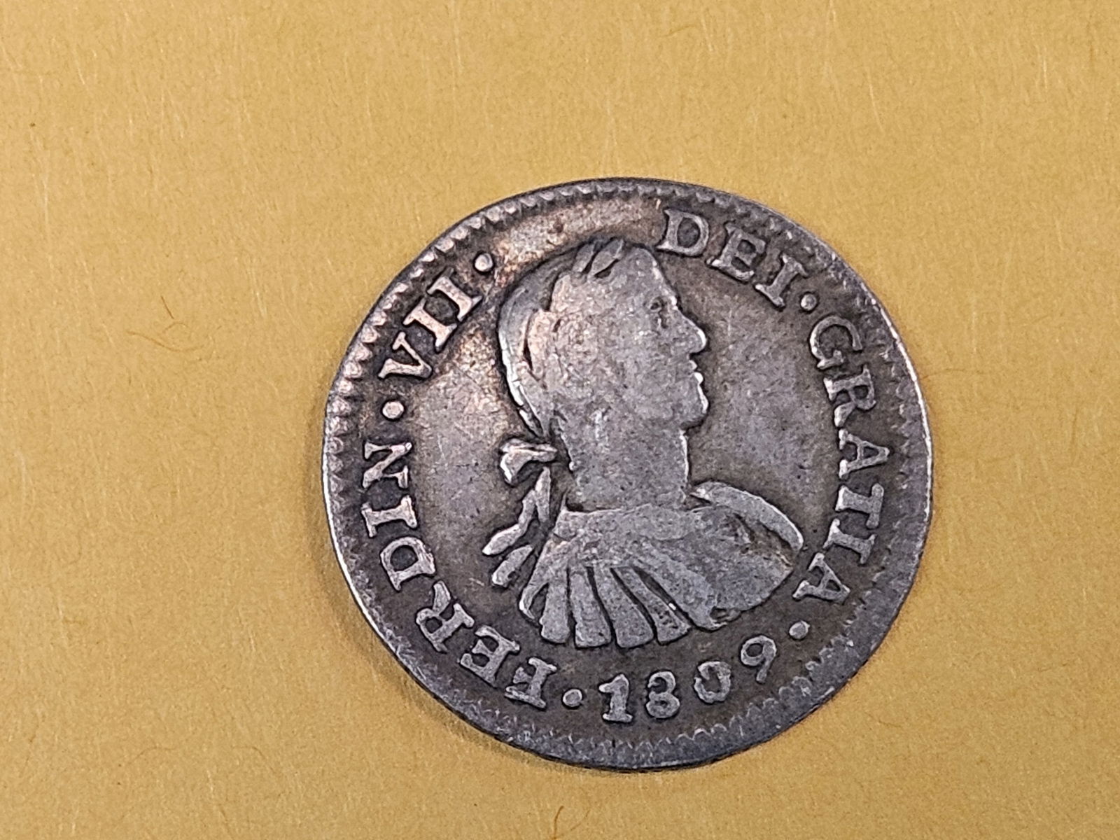 1809 Silver real - 3