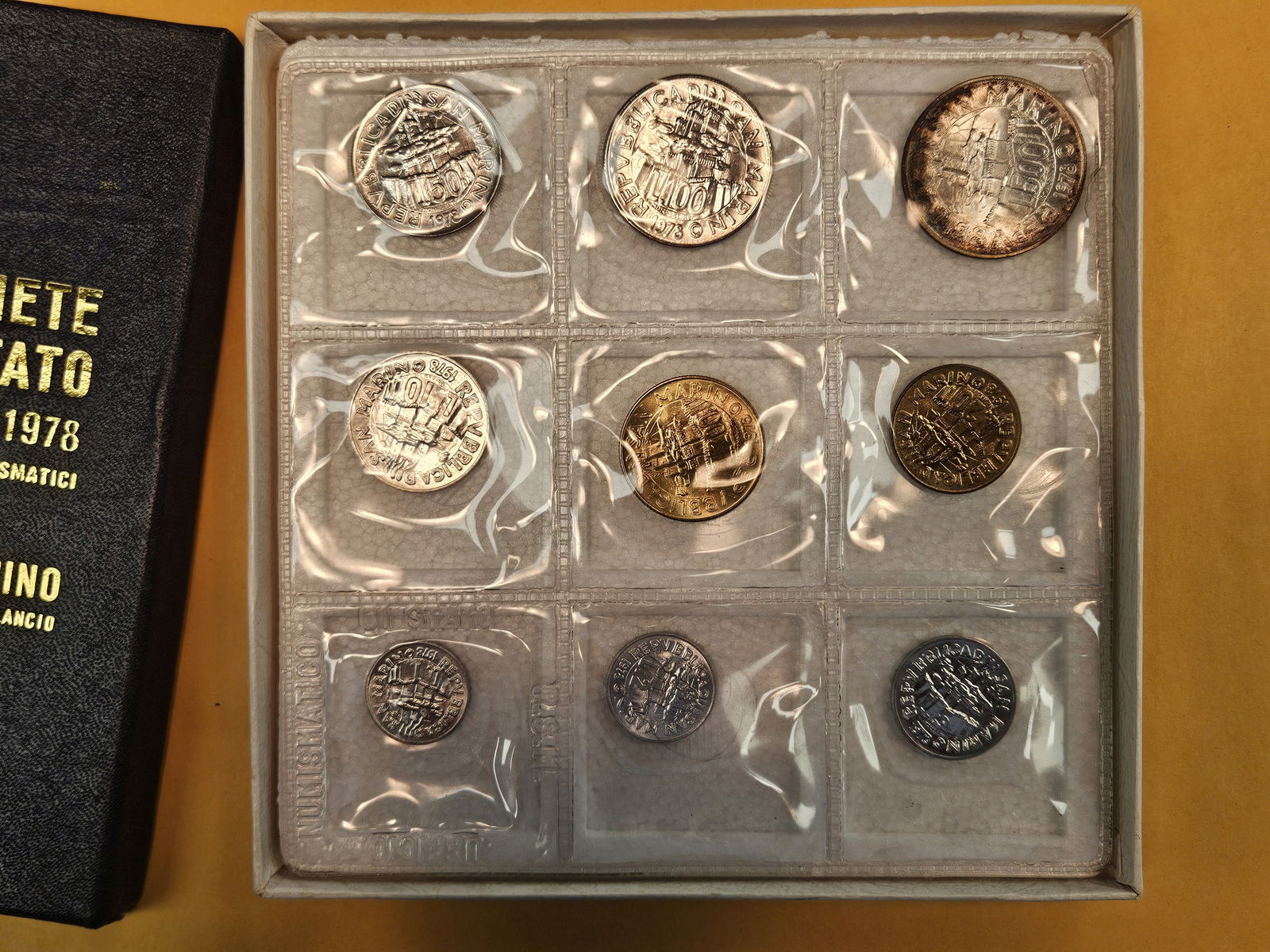 Two GEM San Marino Coin sets - 5