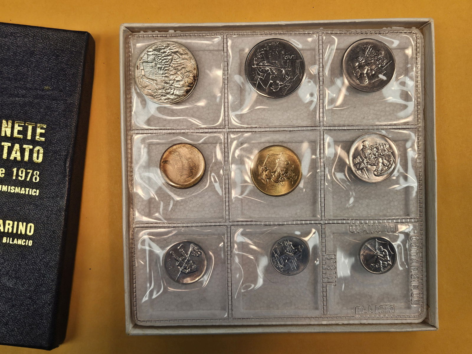 Two GEM San Marino Coin sets - 7