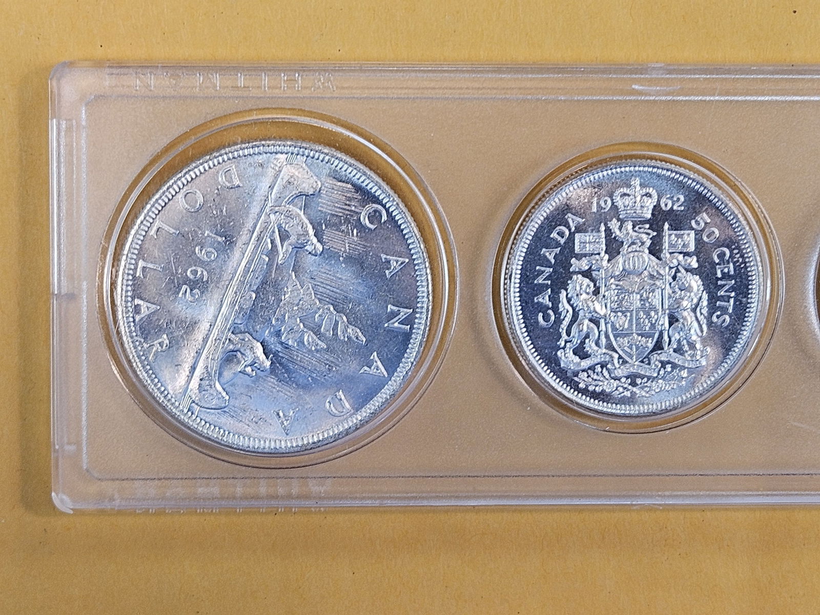 GEM Proof or Prooflike Canada silver set - 2