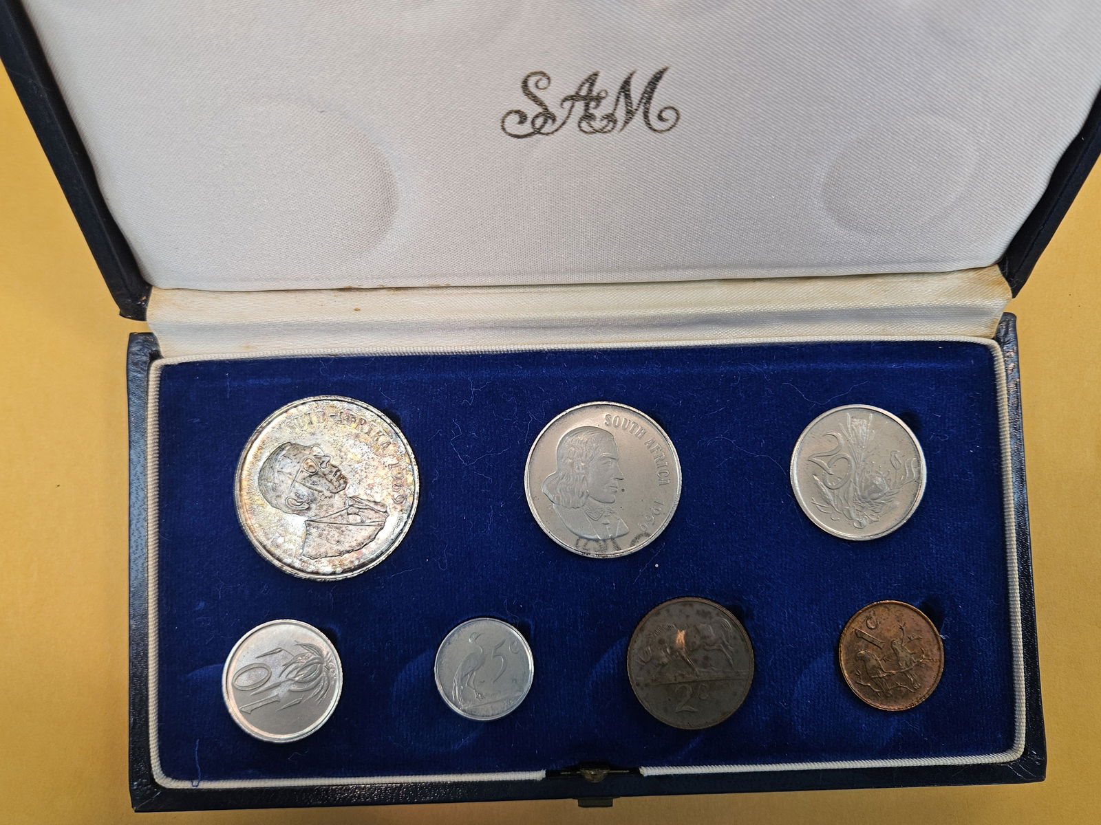 1966 and 1969 South Africa silver sets - 5