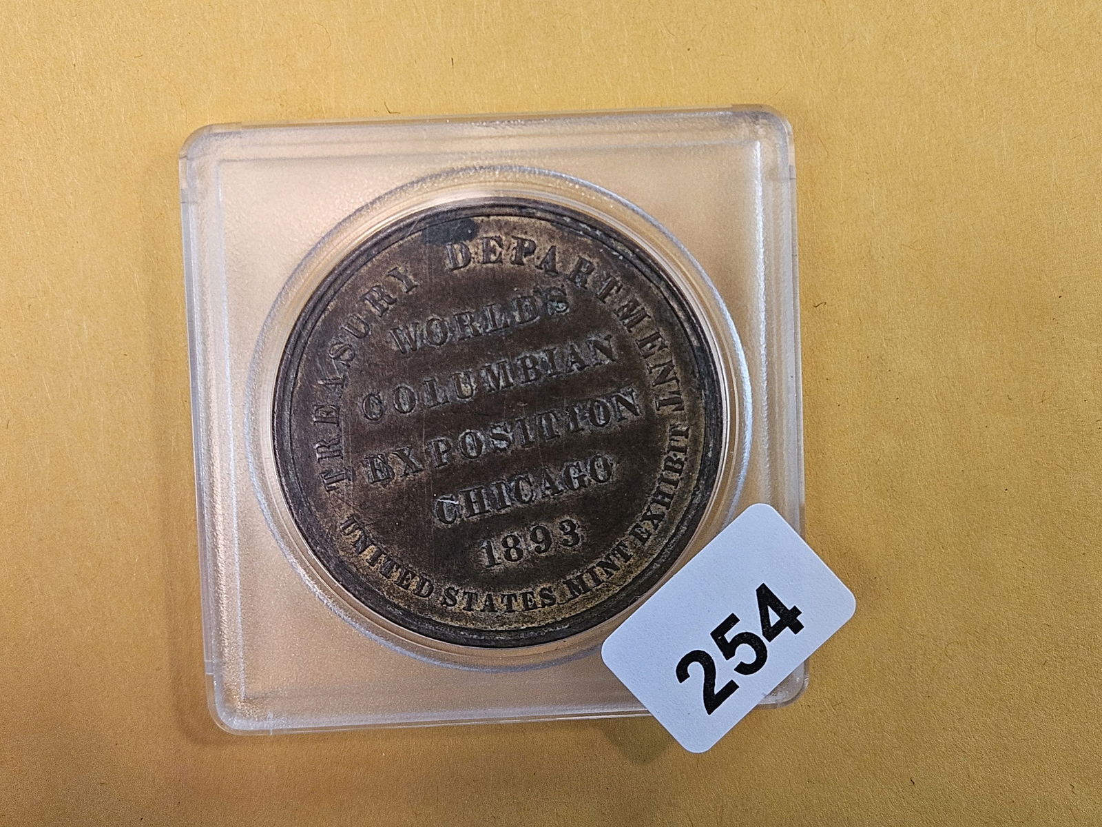 1893 World's Columbian Exposition So-Called Dollar - 2