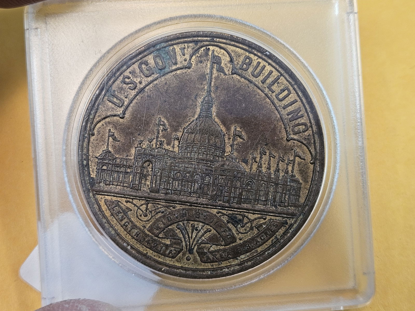 1893 World's Columbian Exposition So-Called Dollar - 3