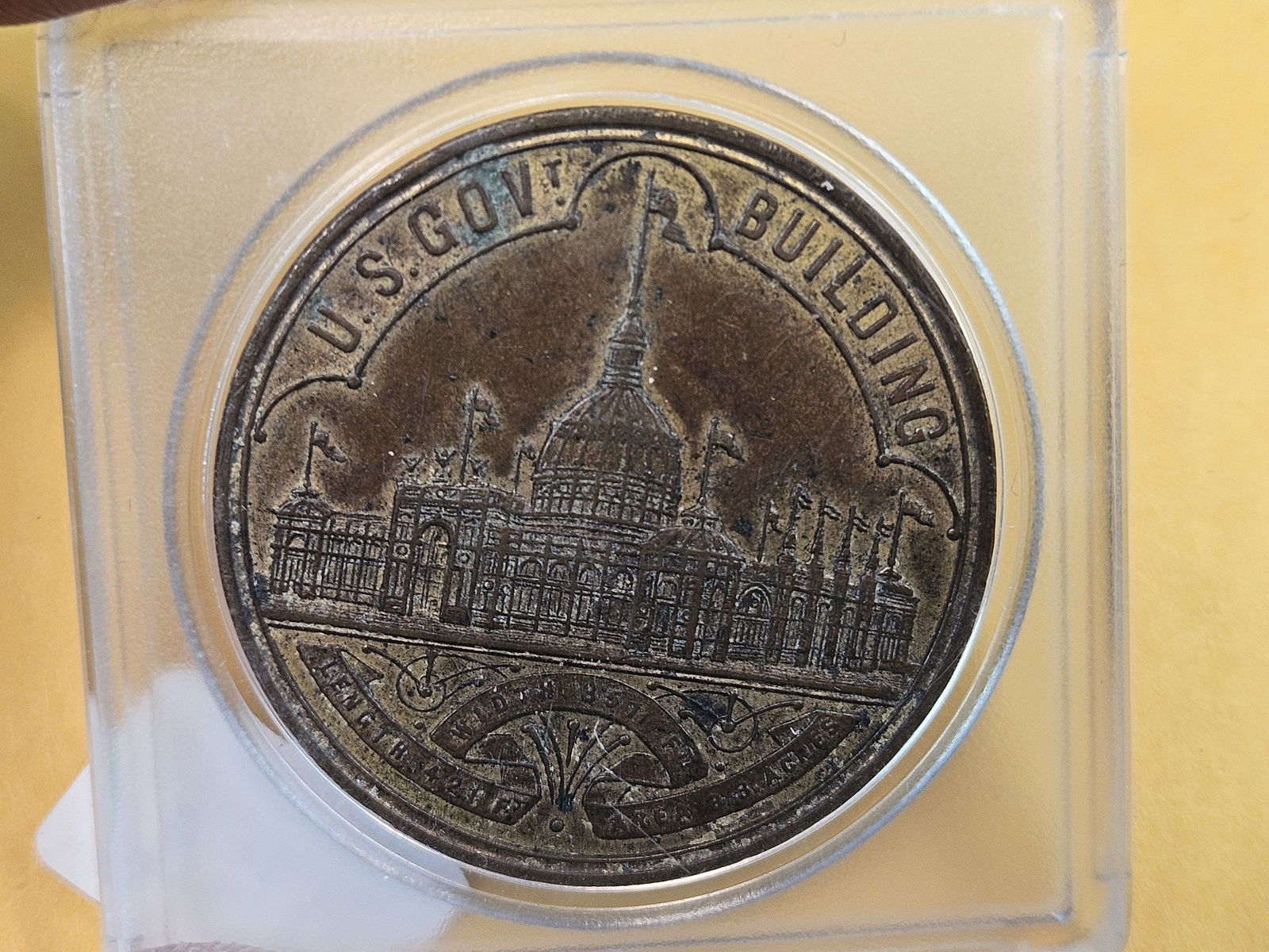 1893 World's Columbian Exposition So-Called Dollar - 4