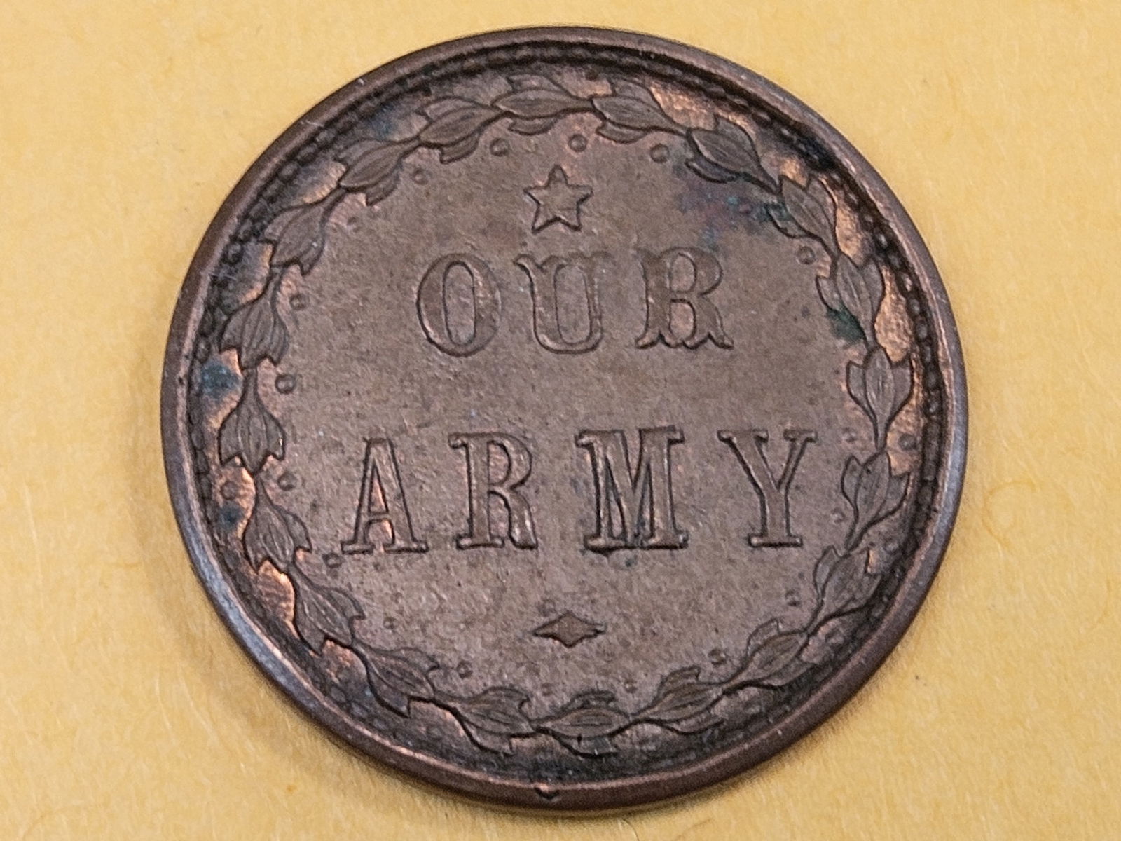 Choice Uncirculated, Undated, Civil War Token - 5
