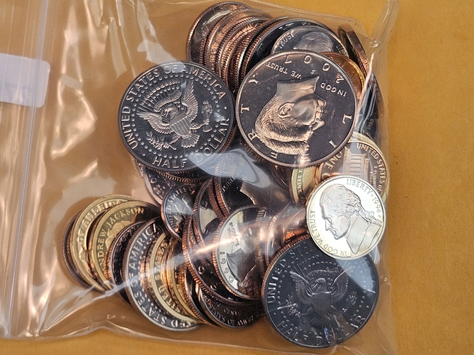 Bag of US Proof Coins - 2