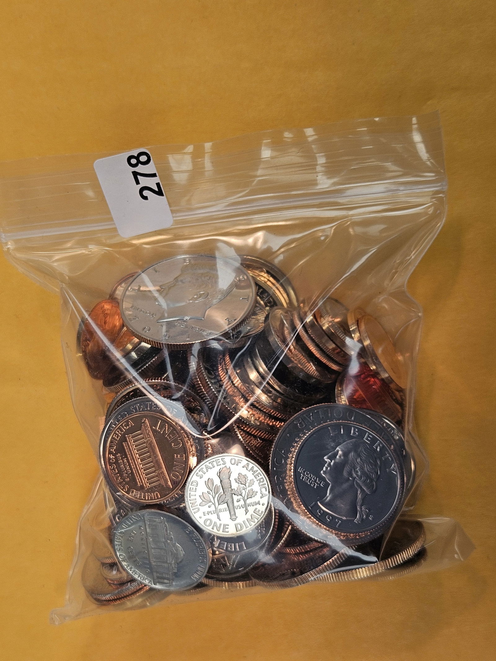 Bag of US Proof Coins (1 of 2)