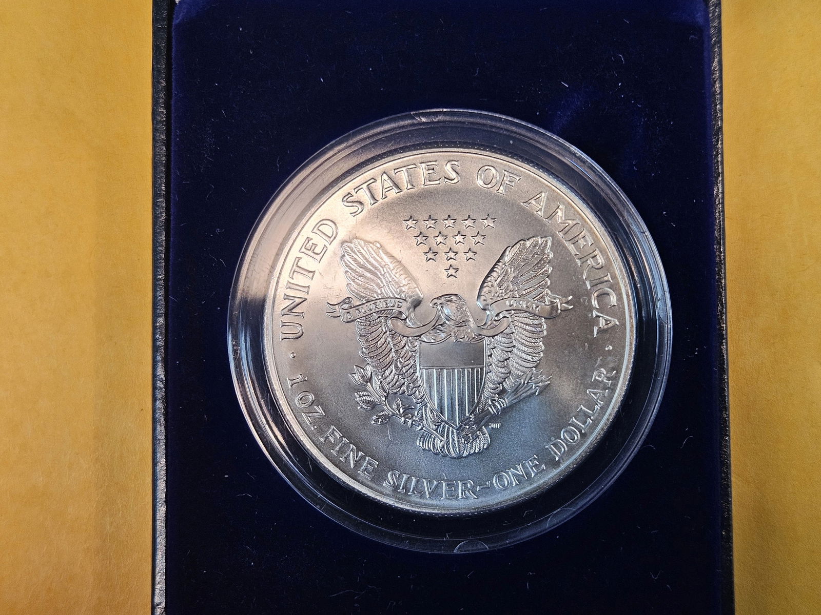 Colorized GEM BU 1999 American Silver Eagle - 3