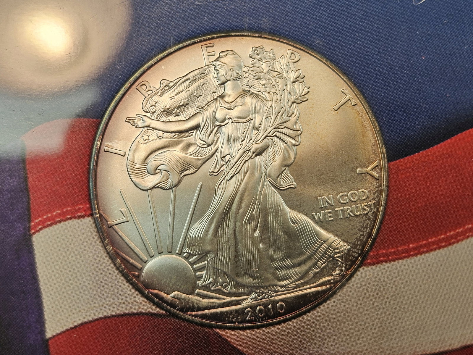 GEM 2010 American Silver Eagle (1 of 5)