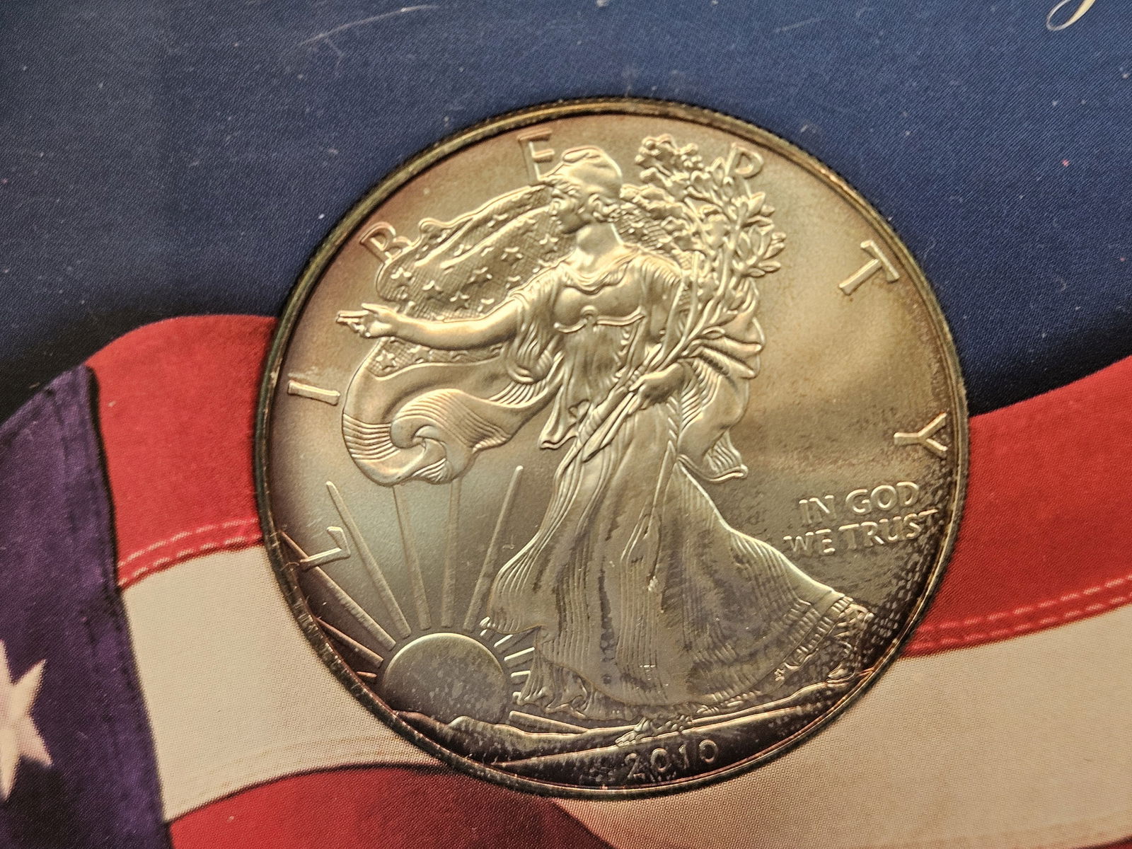 GEM 2010 American Silver Eagle - 3