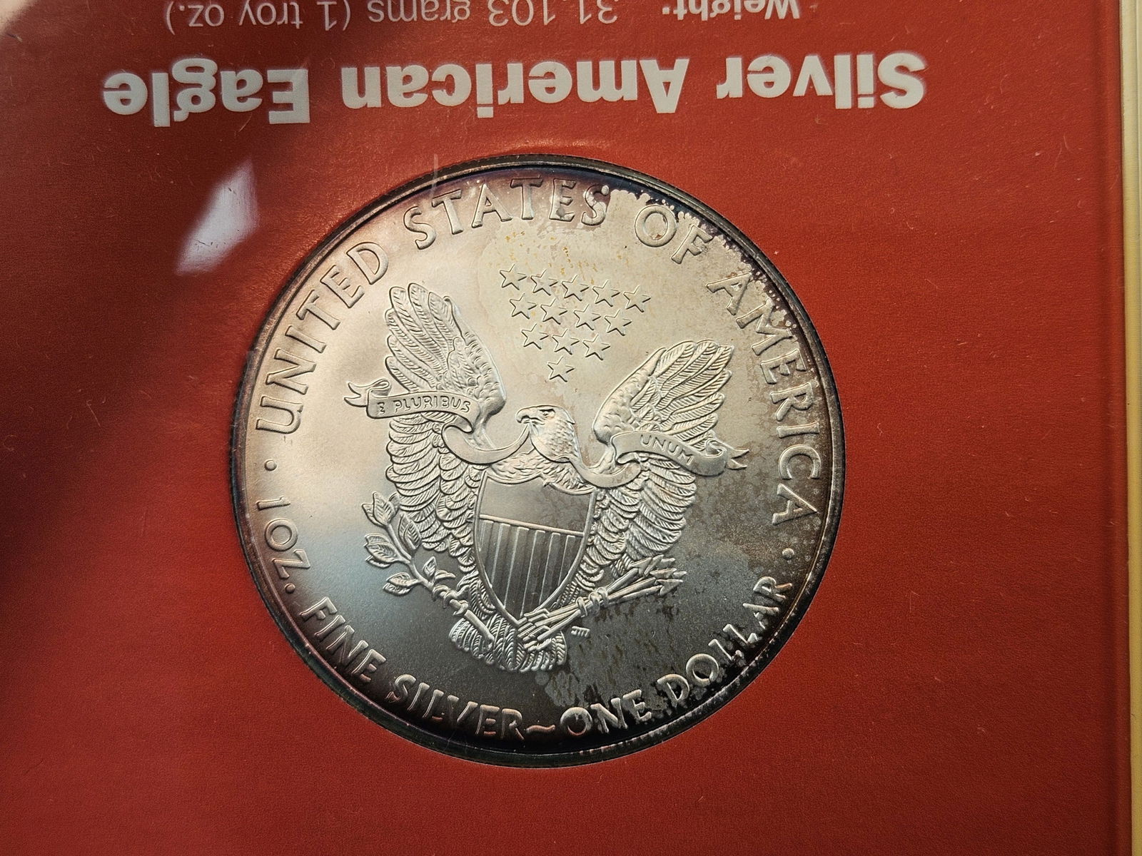 GEM 2010 American Silver Eagle - 5