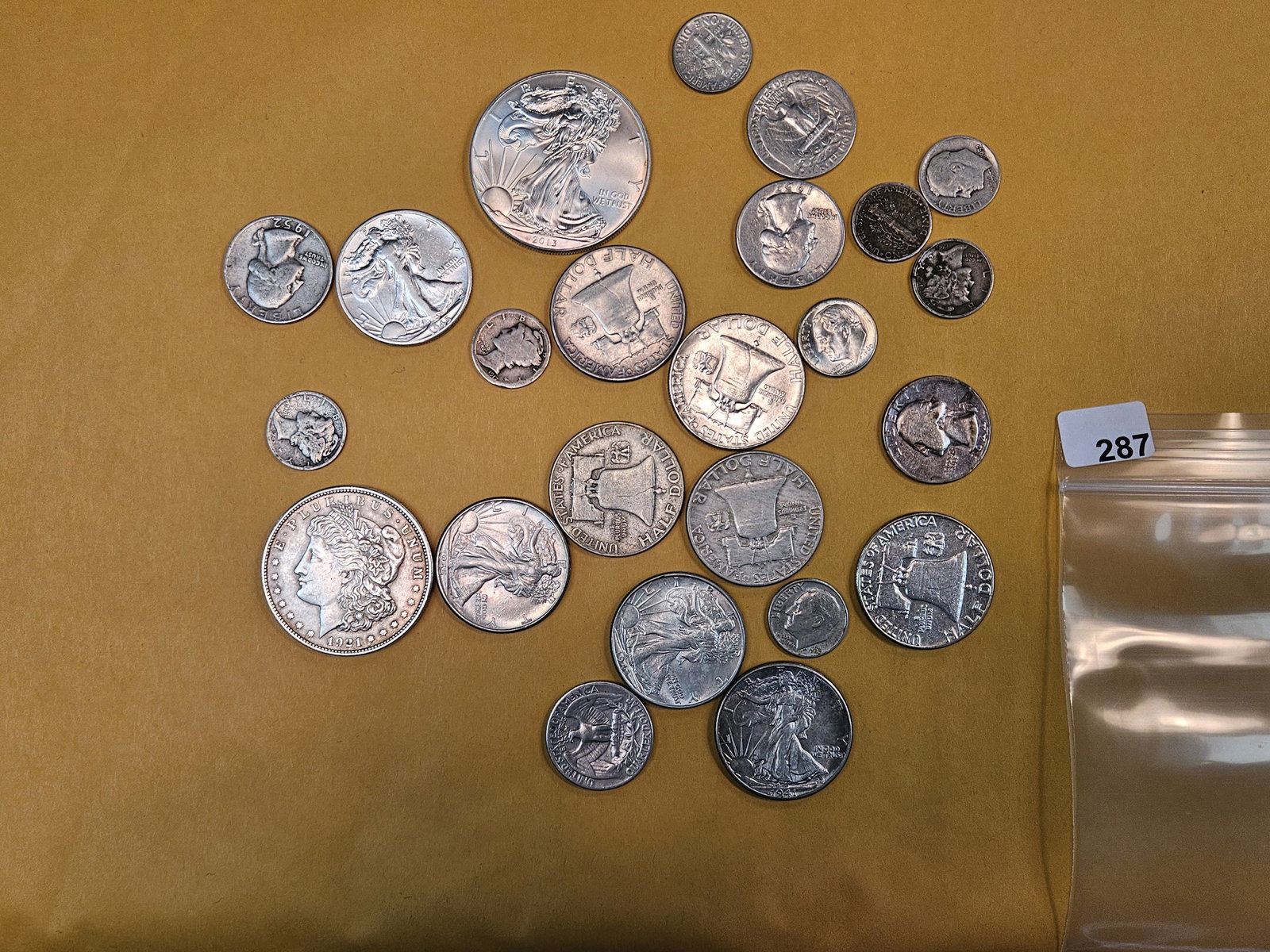BETTER THAN JUNK SILVER!: Fun 90% mixed US circulating silver coinage 