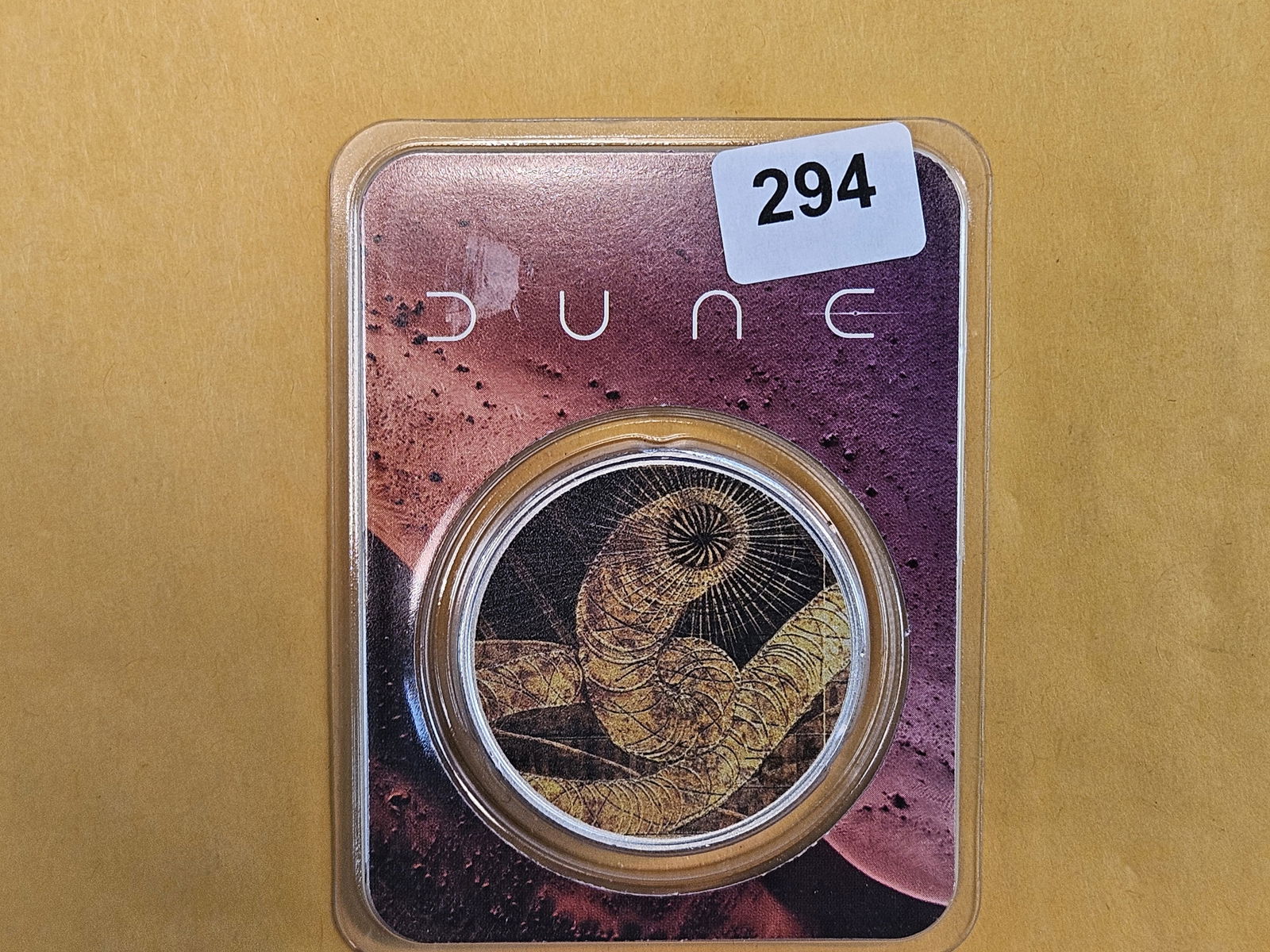 One Troy ounce .999 fine silver art round - 2