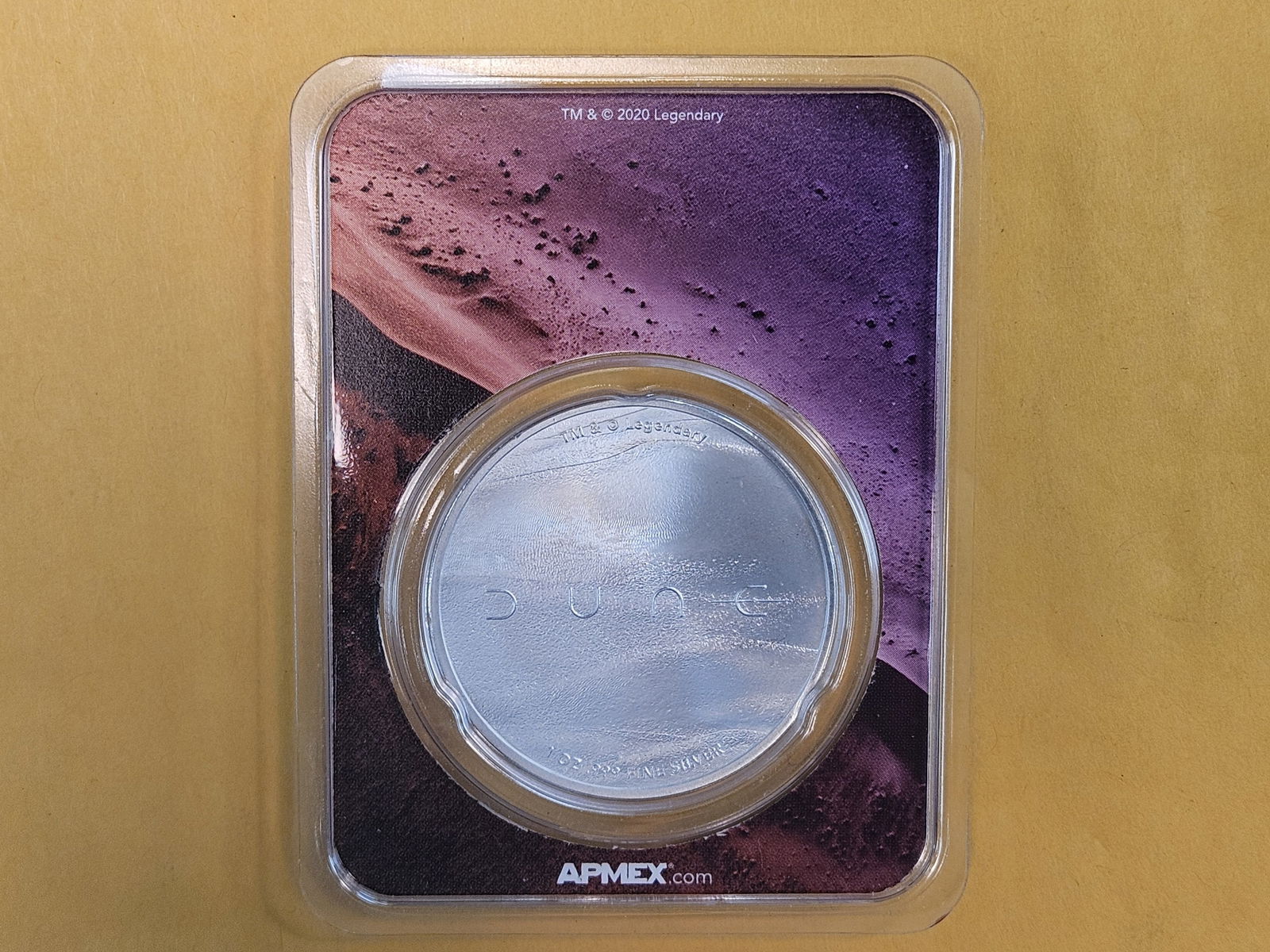 One Troy ounce .999 fine silver art round - 3