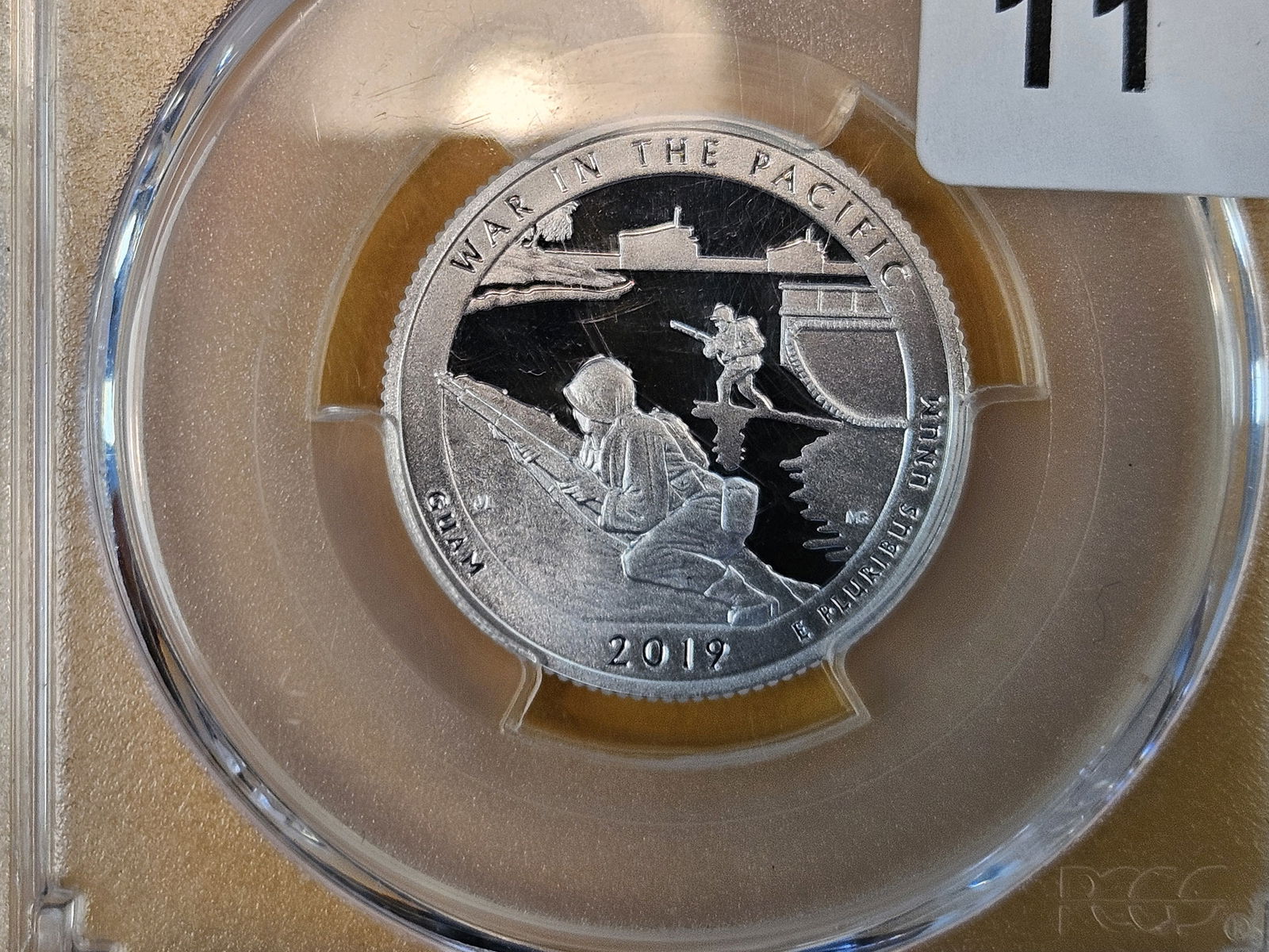 PERFECT! PCGS 2019-S Washington Silver Quarter in Proof 70 Deep Cameo: Perfect Grade! Silver 