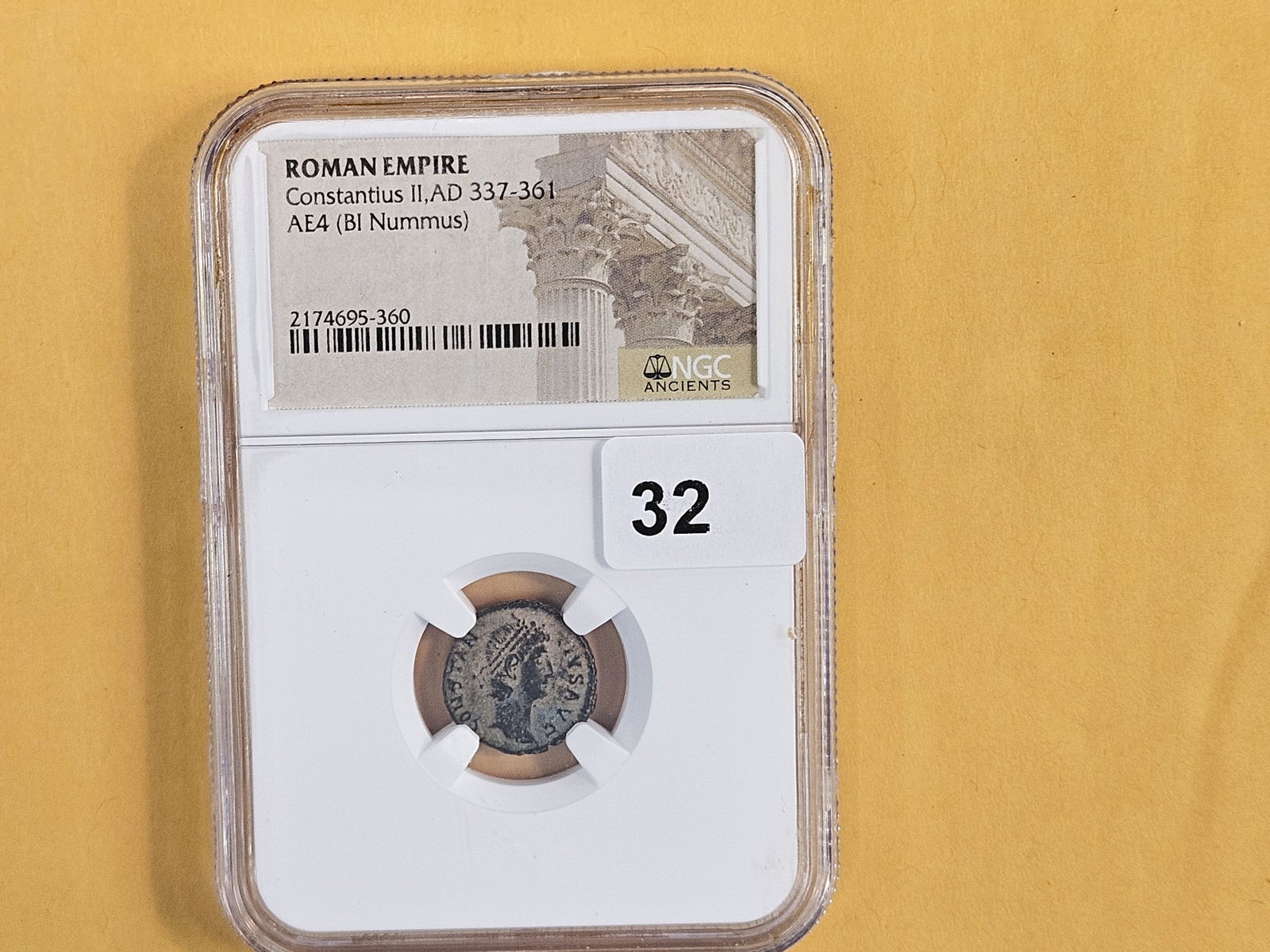 ANCIENT! NGC Roman Empire Constantius II - 2