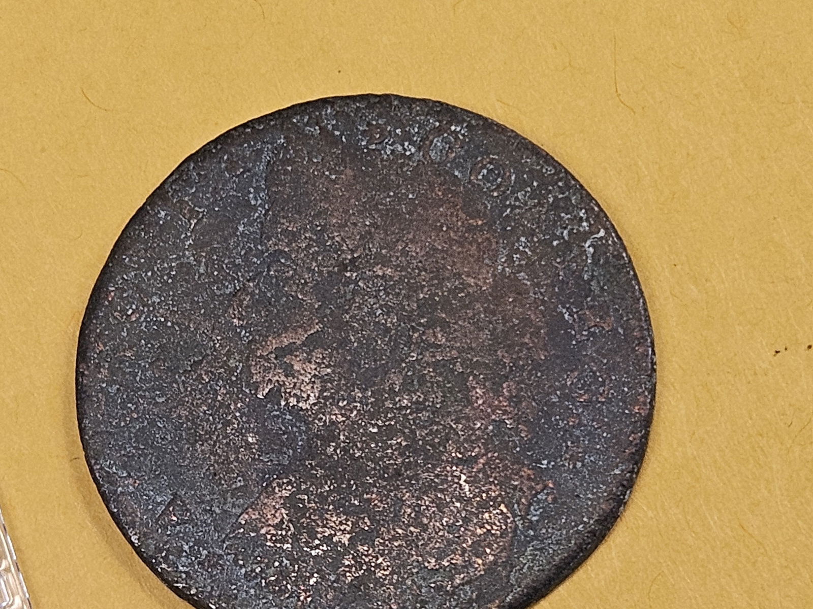 COLONIAL! 1787 Connecticut copper Half Penny - 4
