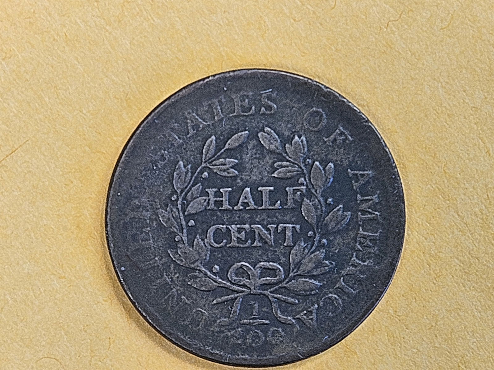 1804 Draped Bust Half Cent in Very Fine plus - 6