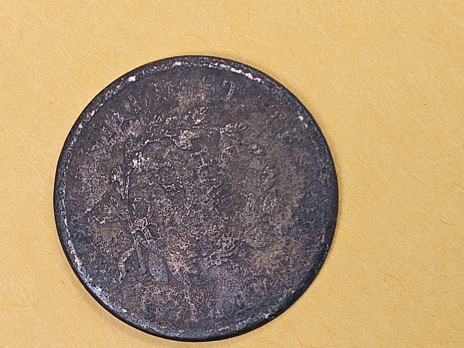 1806 Draped Bust Half Cent in Fine - details - 6