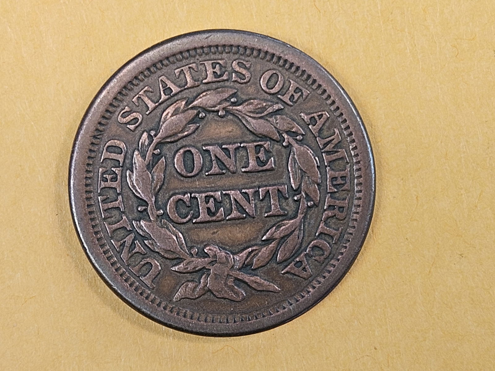 1856 Braided Hair Large Cent - 5