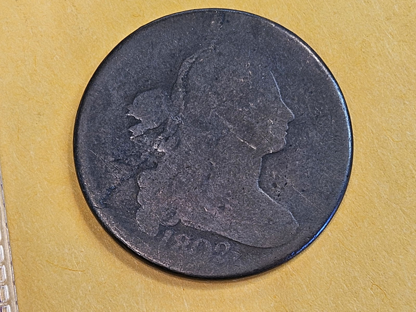 1802 Draped Bust Large Cent in About Good (1 of 4)