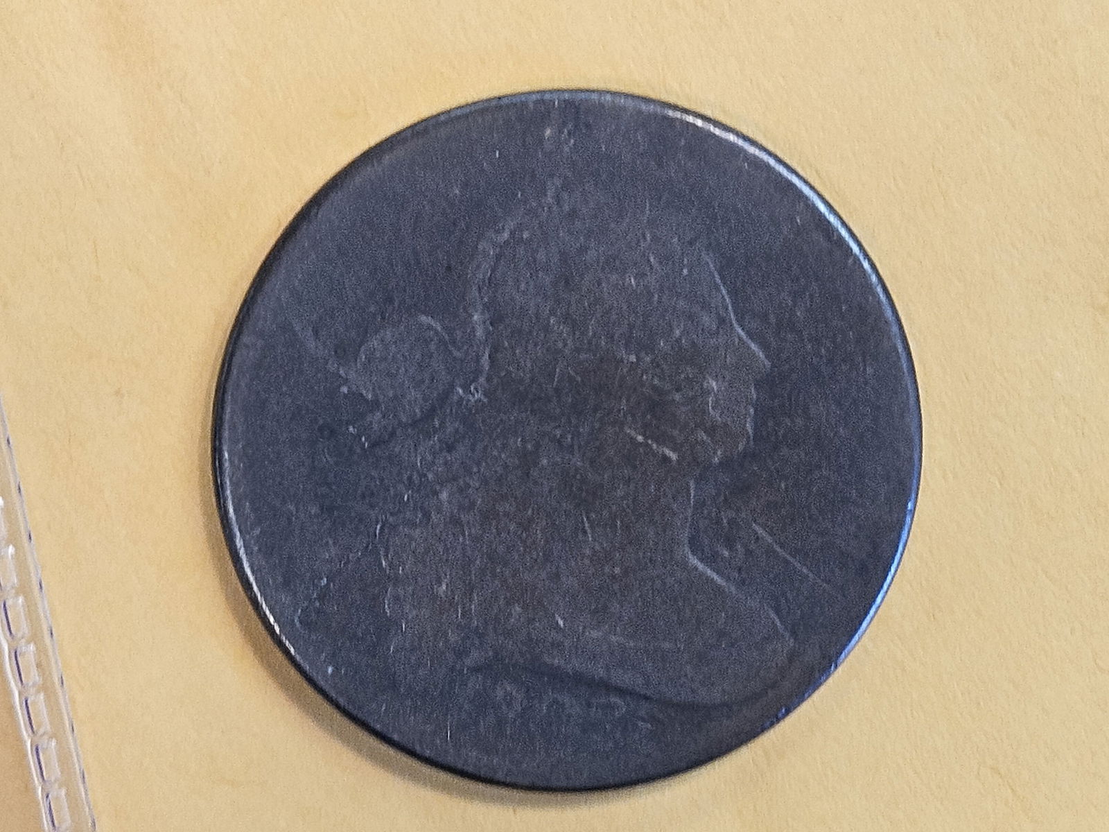 1802 Draped Bust Large Cent in About Good - 3