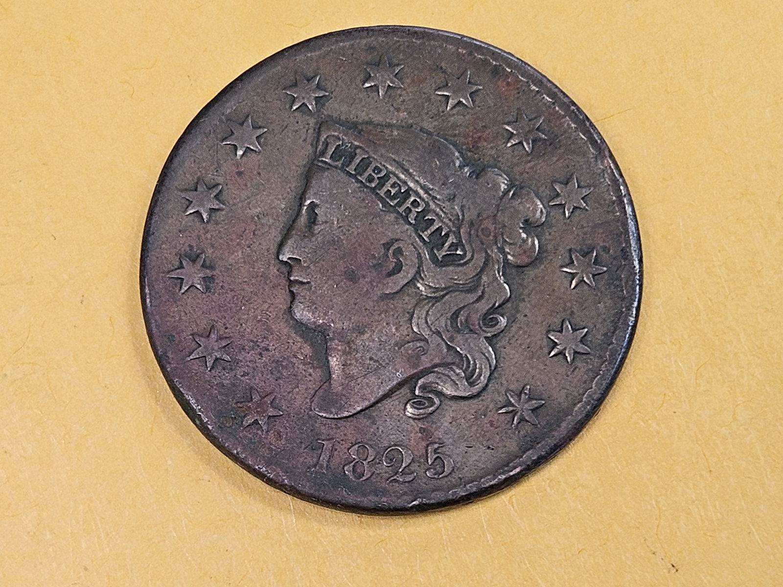 1825 Coronet Head Large Cent (1 of 4)