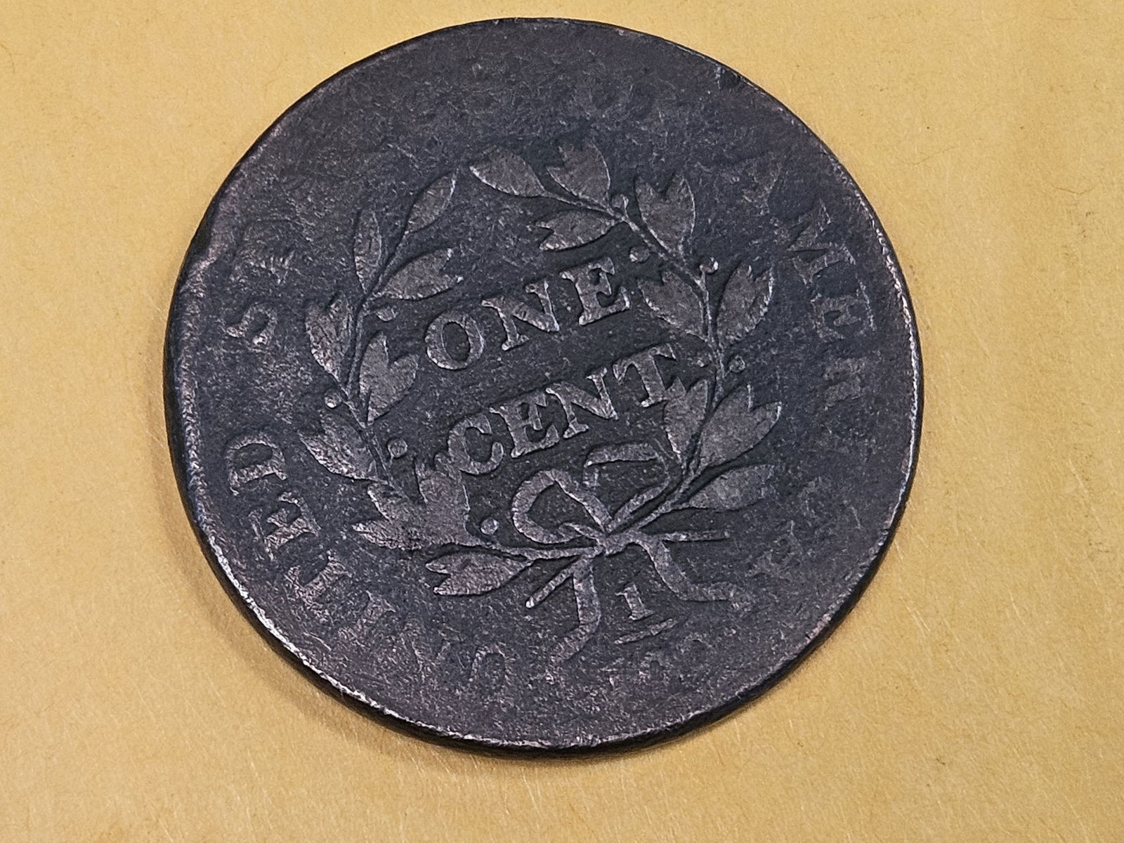 1798 Draped Bust Large Cent in Good - 4