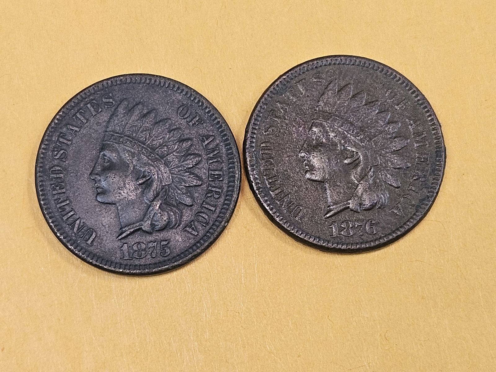 Two Better Date Indian Cents in Extra Fine - details (1 of 5)