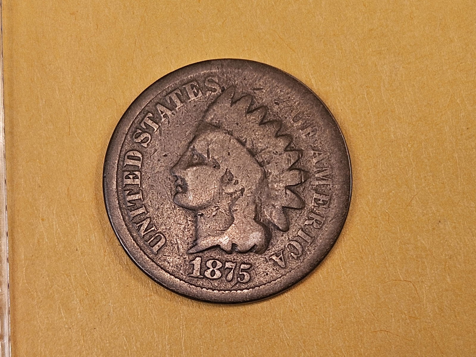 Better Date 1875 Indian cent (1 of 3)