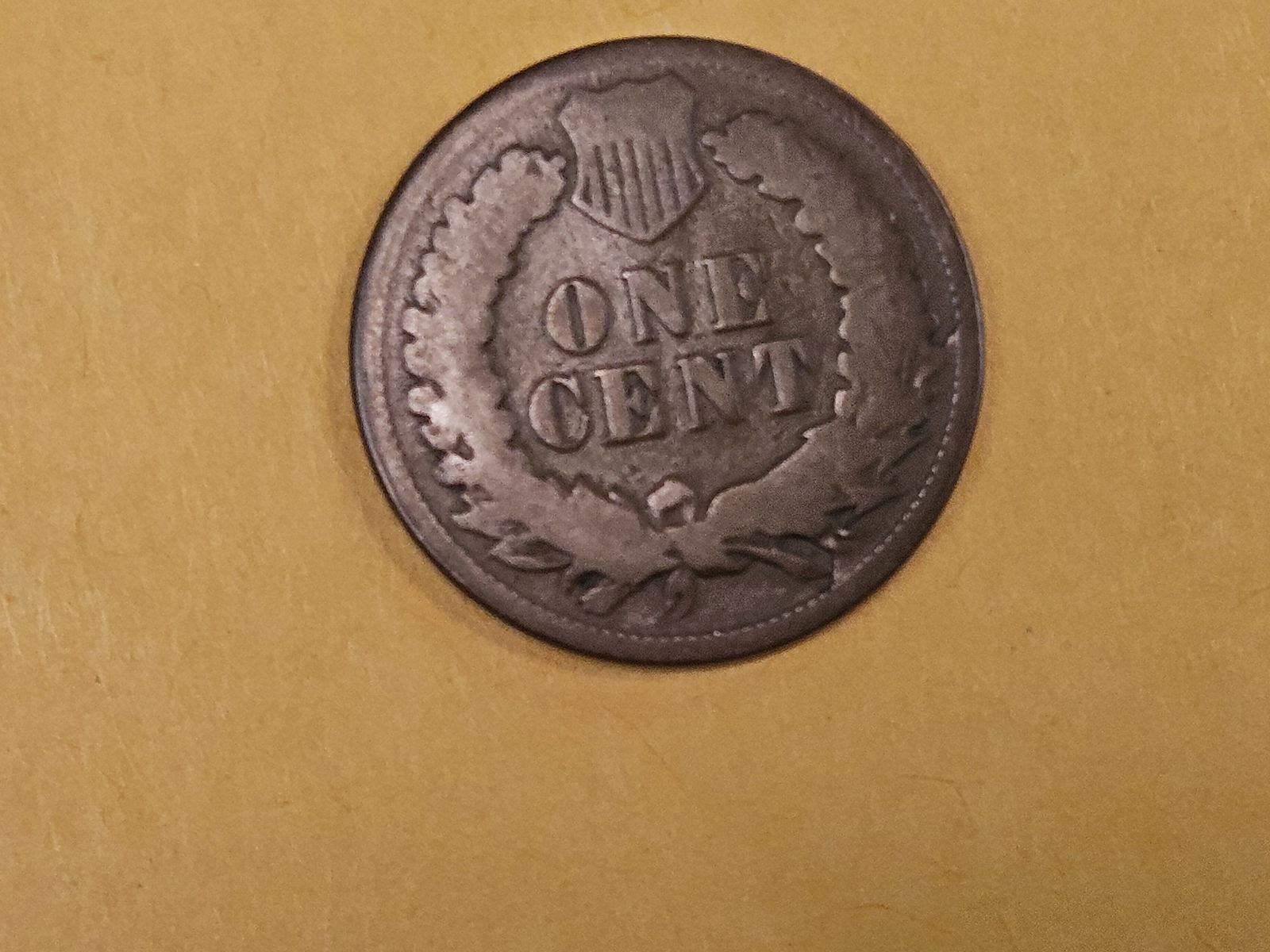 Better Date 1875 Indian cent - 3