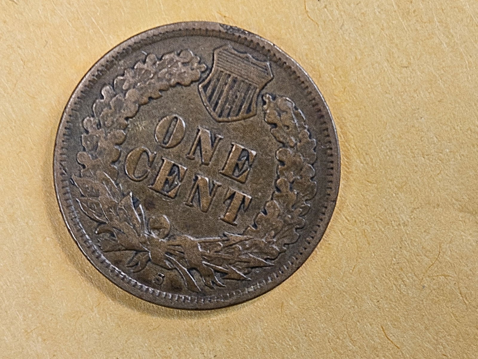 * Semi-key 1908-S Indian cent in Very Fine plus - details - 5