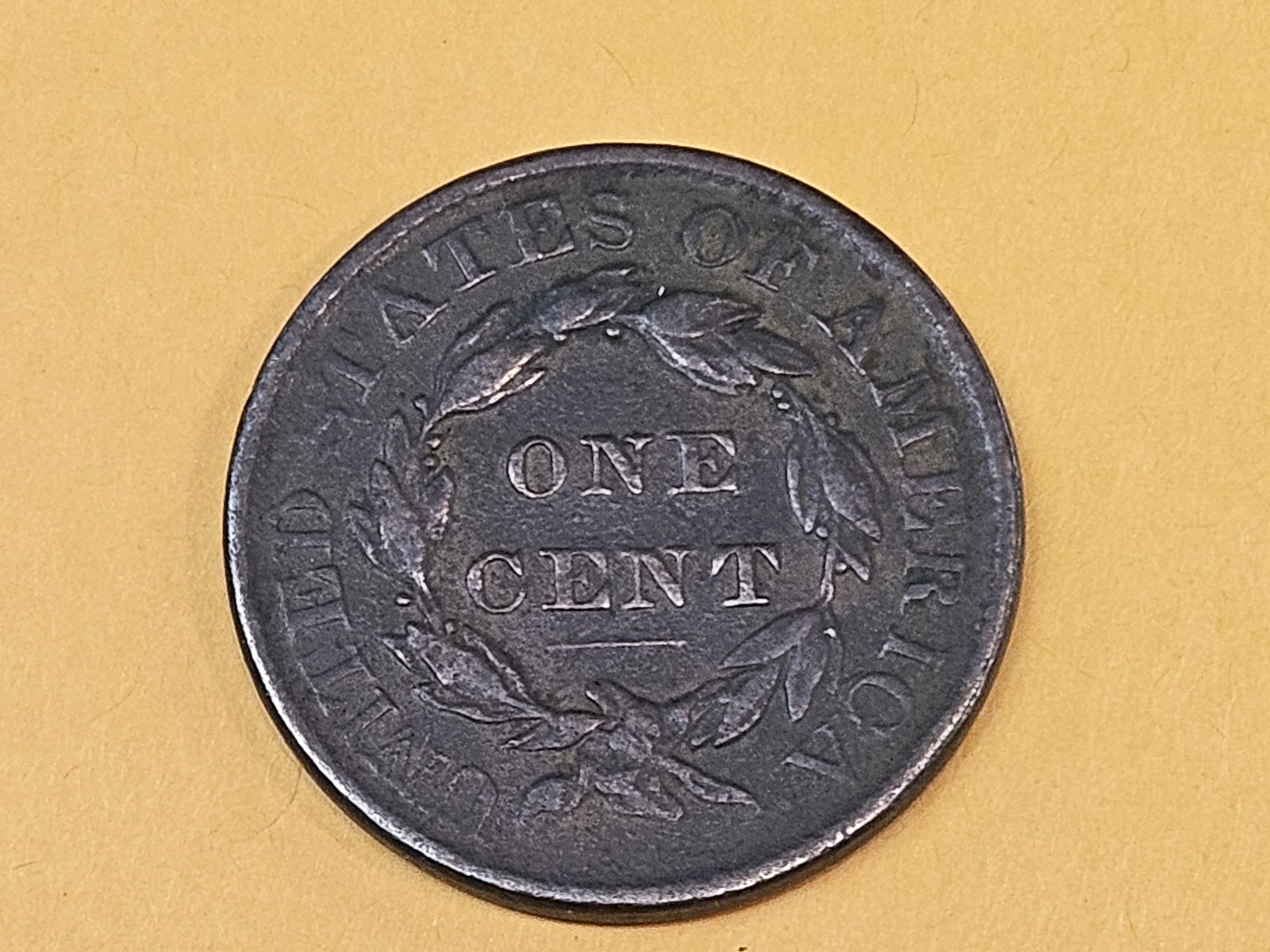 1830 Coronet Head Large Cent - 4