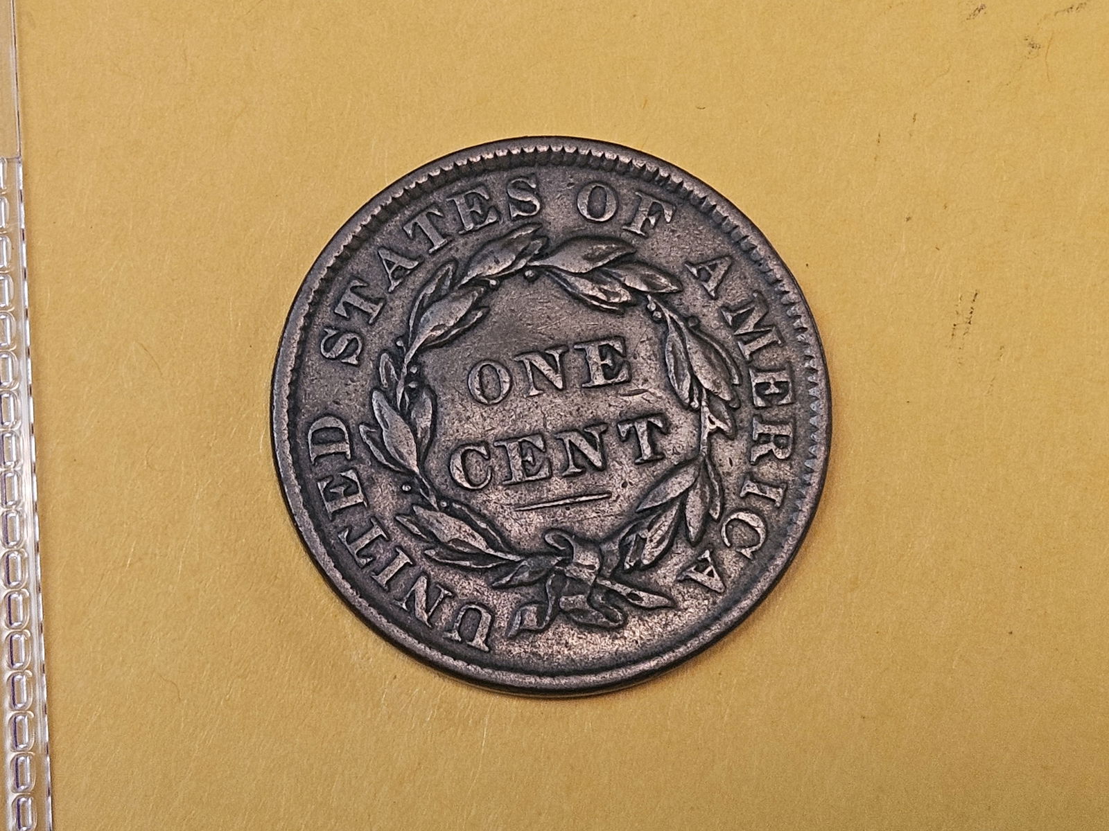 1835 Coronet Head Large Cent - 4