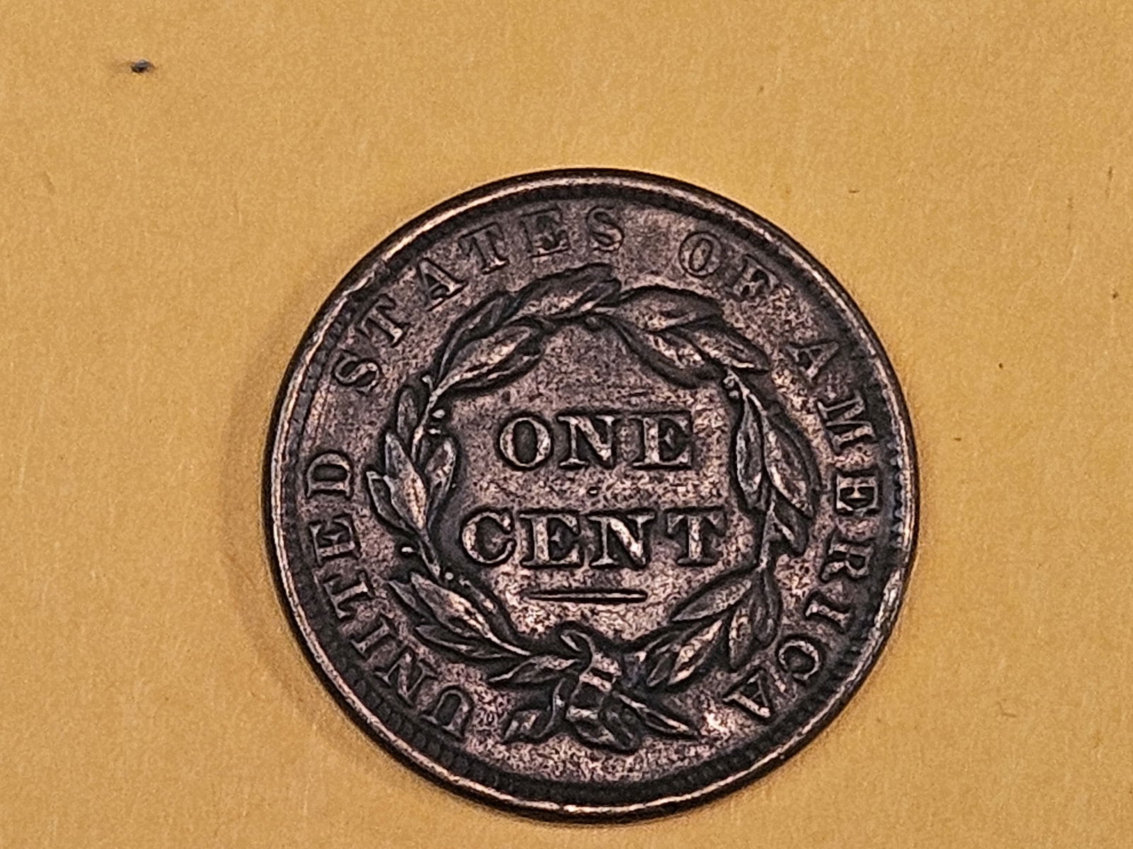 1837 Coronet Head Large cent in Fine plus - 4
