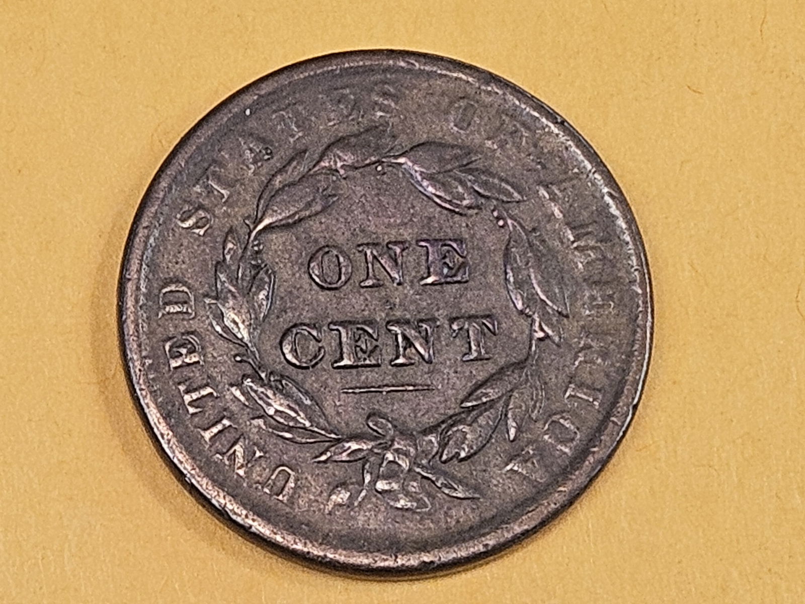 1839 Large Cent in Very Fine - 4