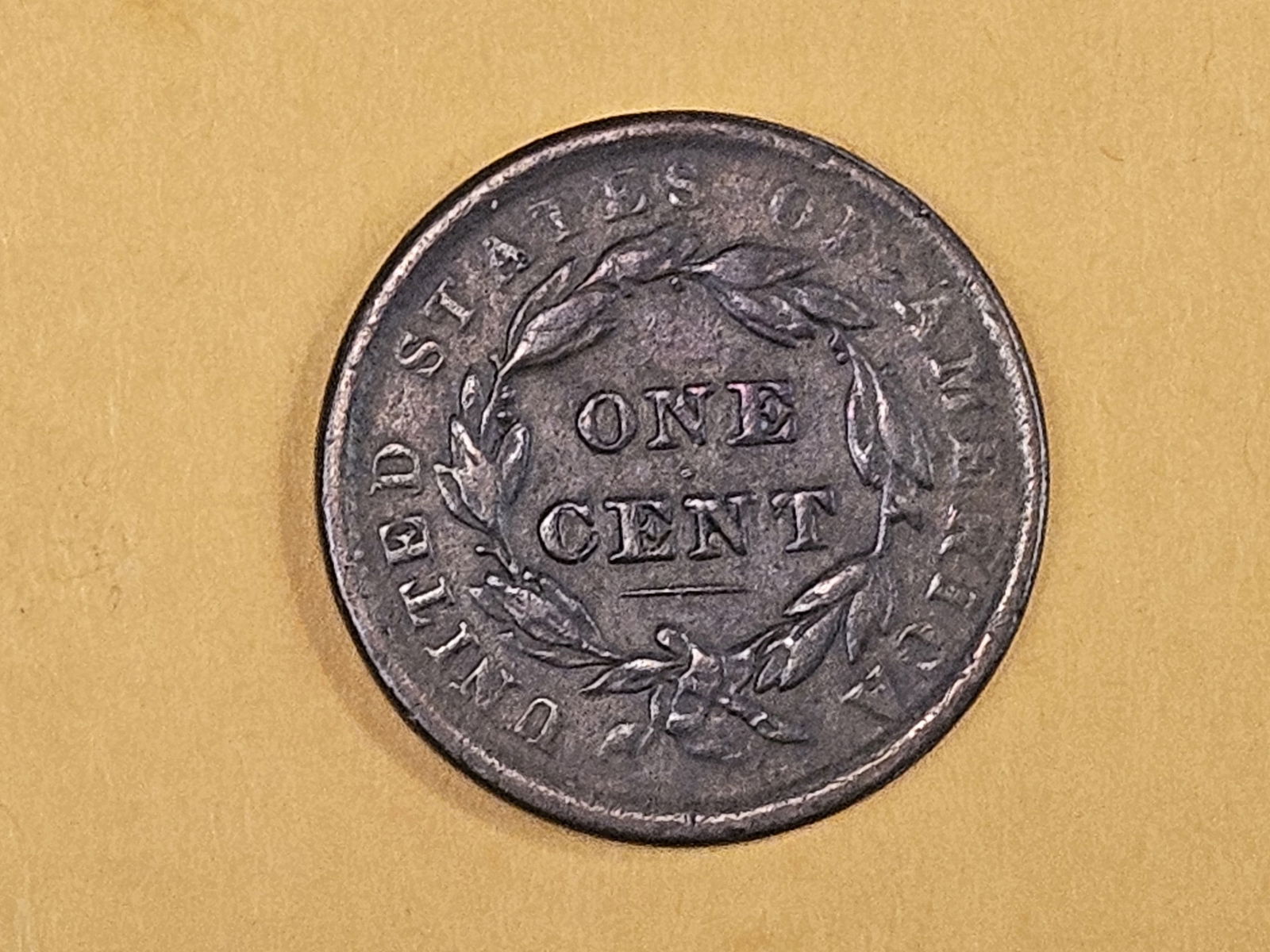 1839 Large Cent in Very Fine - 5