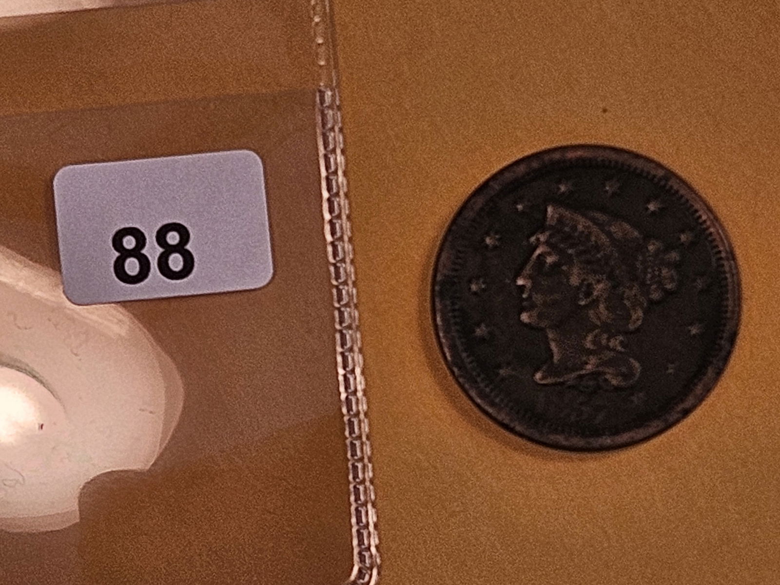 Better Date 1857 Braided Hair Large Cent - 2