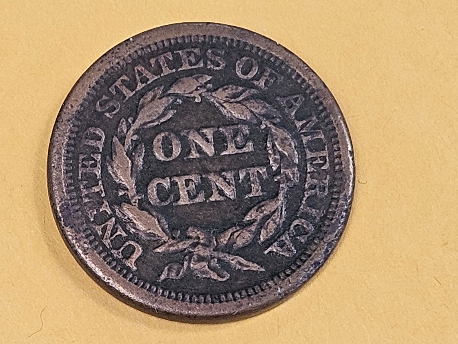 Better Date 1857 Braided Hair Large Cent - 5