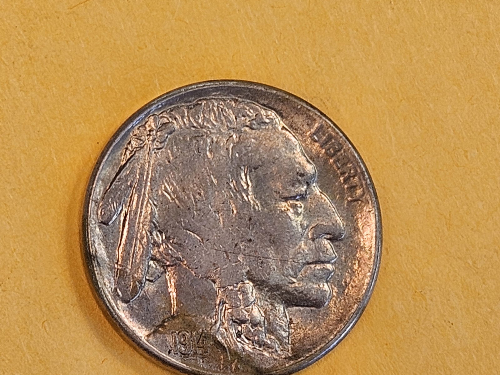 * Semi-key 1914-S Buffalo Nickel - 5