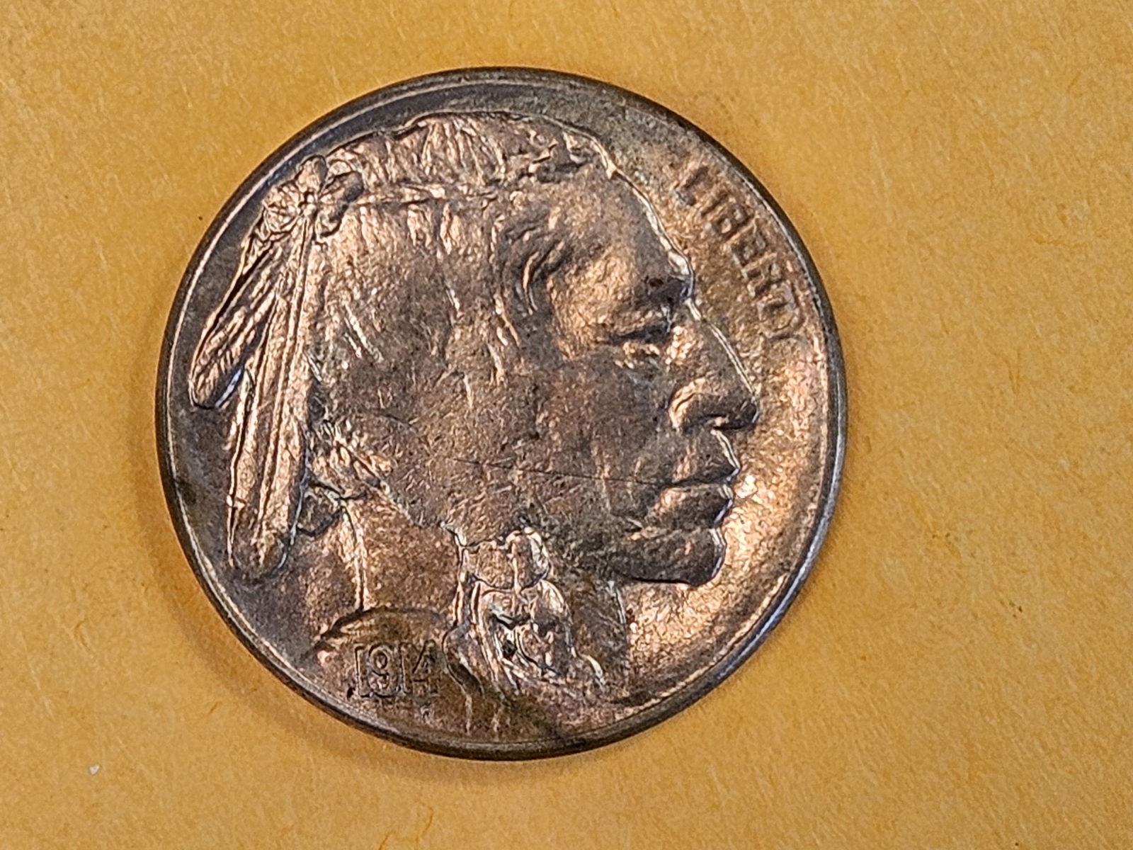 * Semi-key 1914-S Buffalo Nickel - 6