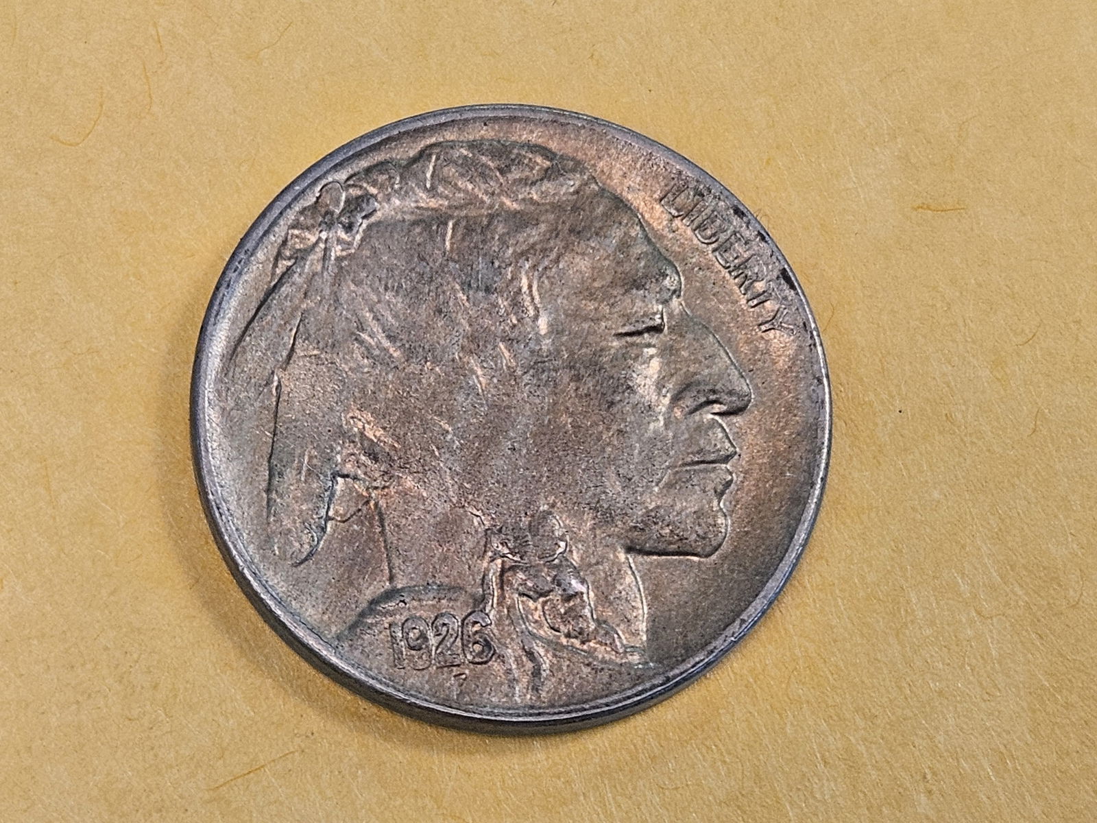 Better Date 1926-D Buffalo Nickel in About Uncirculated plus (1 of 5)
