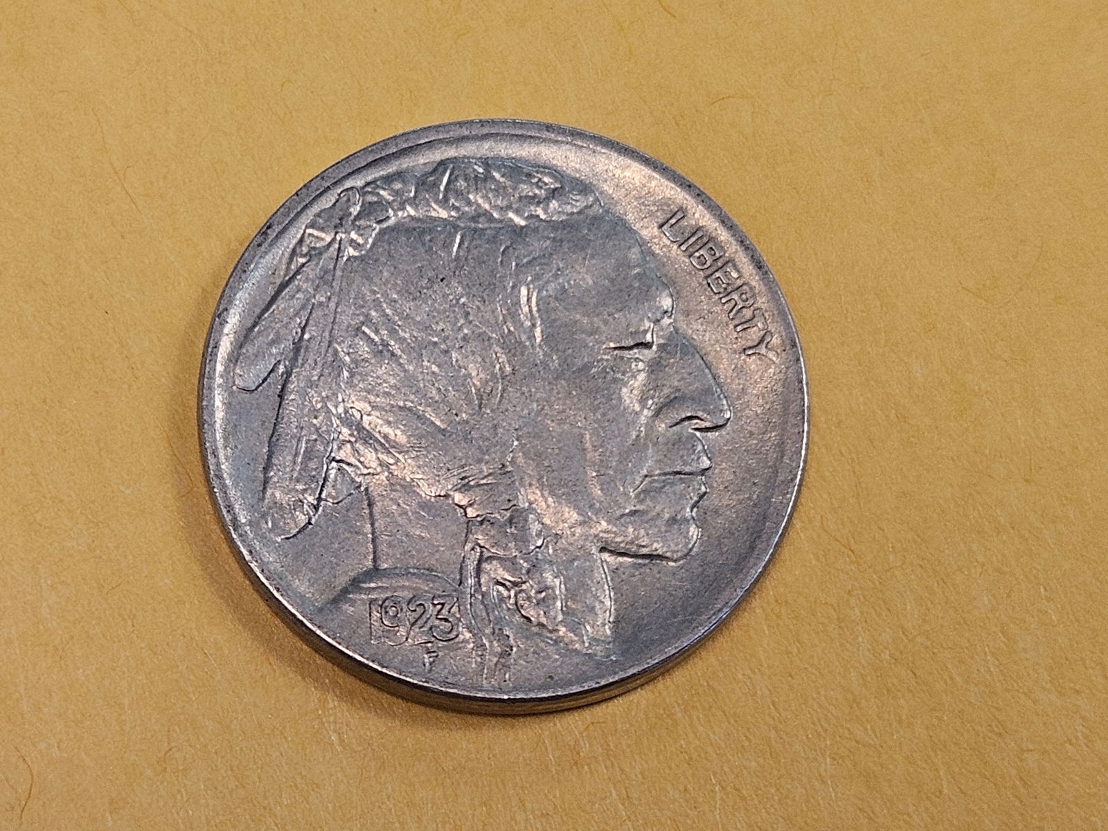 Very Choice Brilliant Uncirculated 1932 Buffalo Nickel: Good luster