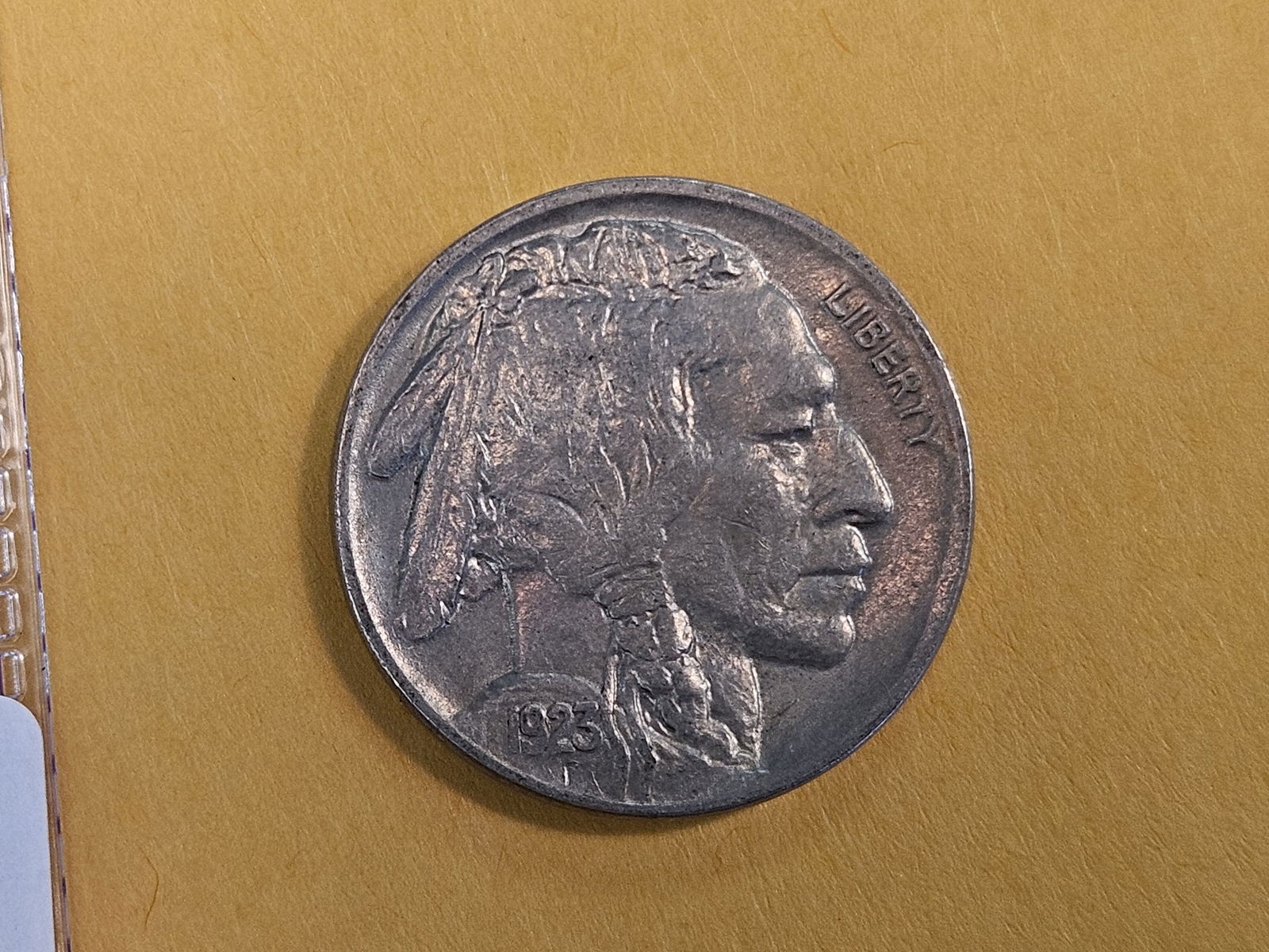 Very Choice Brilliant Uncirculated 1923 Buffalo Nickel - 3