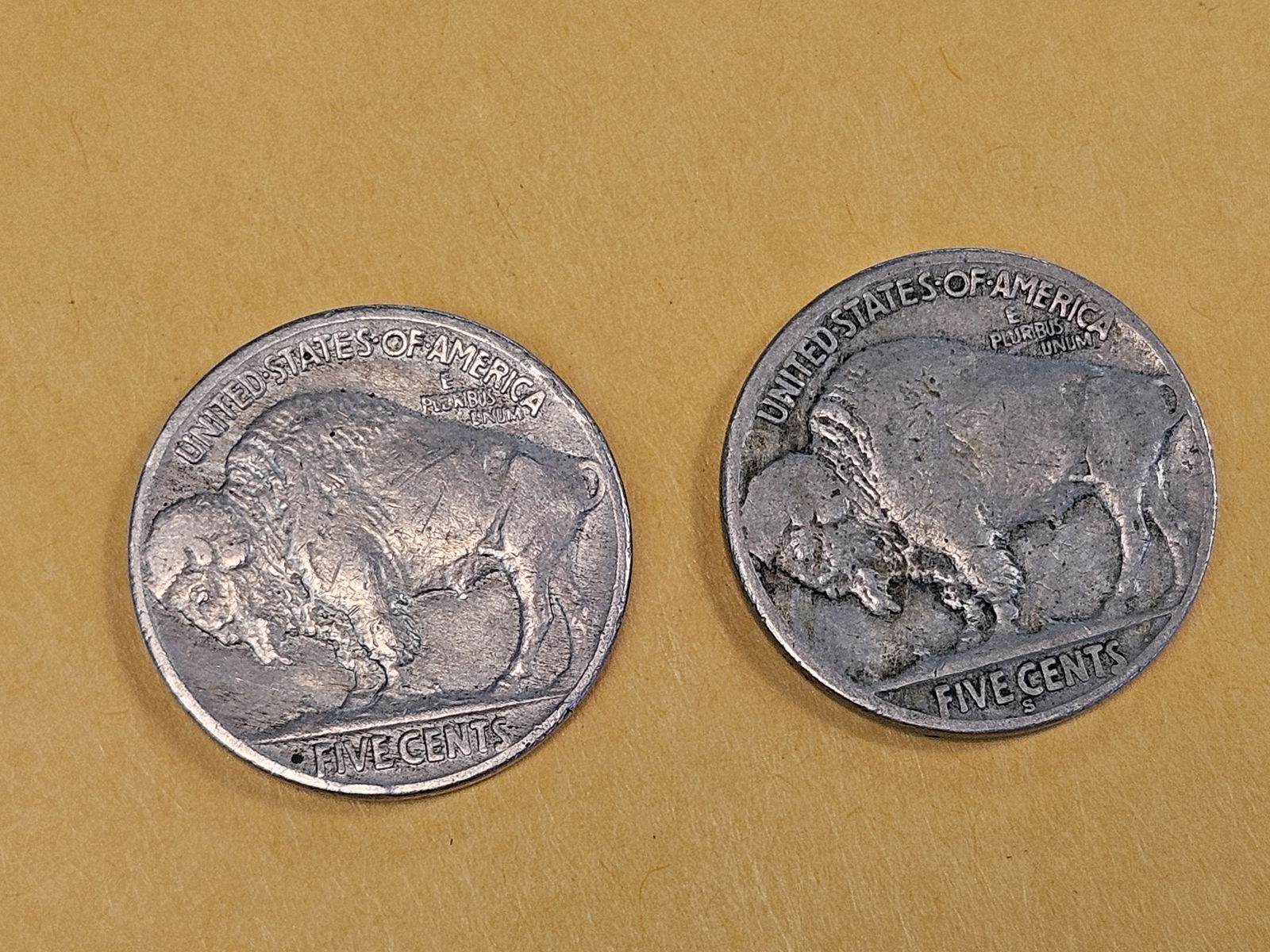1917 and 1917-S Buffalo Nickels - 4