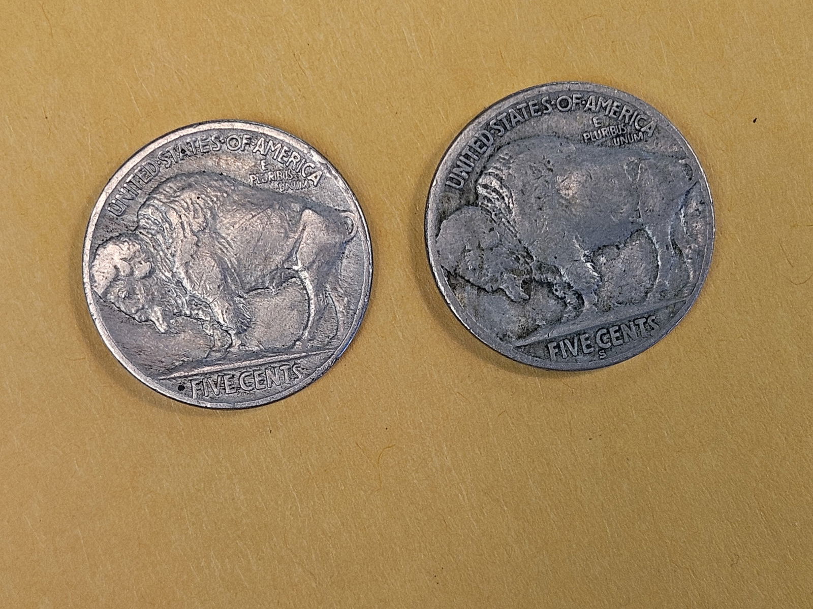 1917 and 1917-S Buffalo Nickels - 5