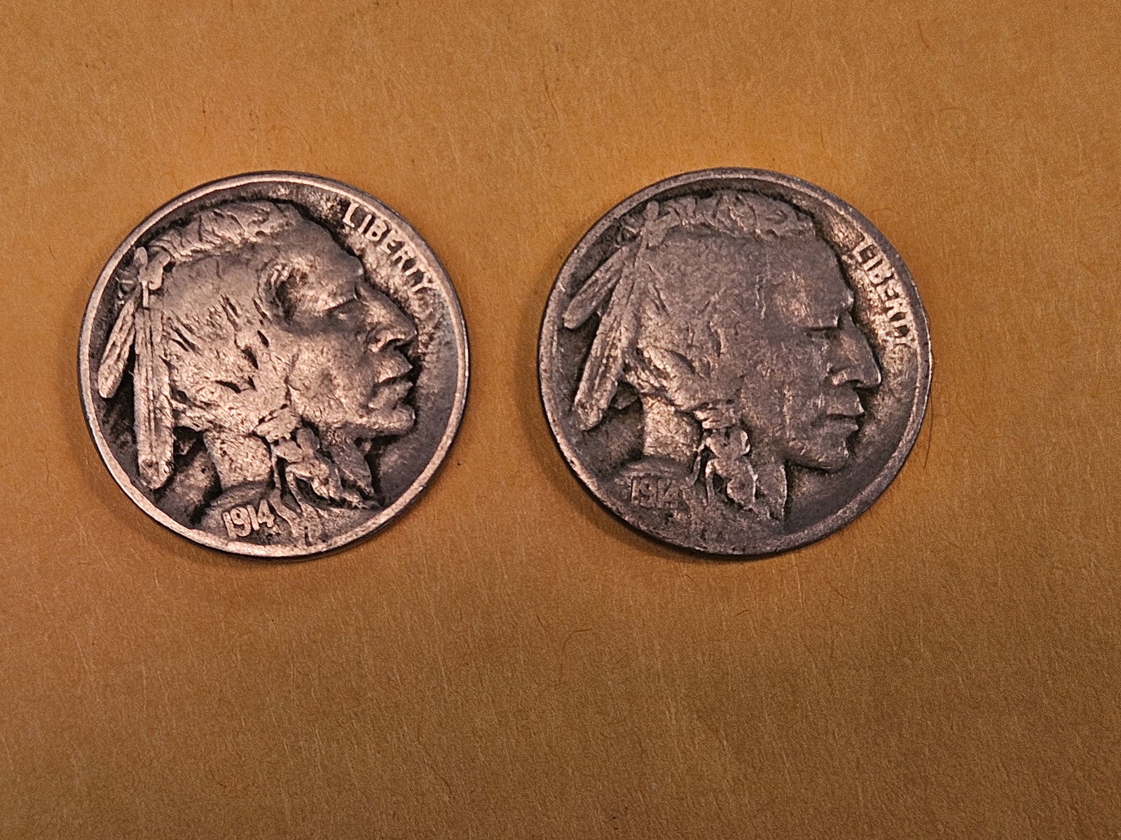 1914 and 1914-S Buffalo Nickels (1 of 3)