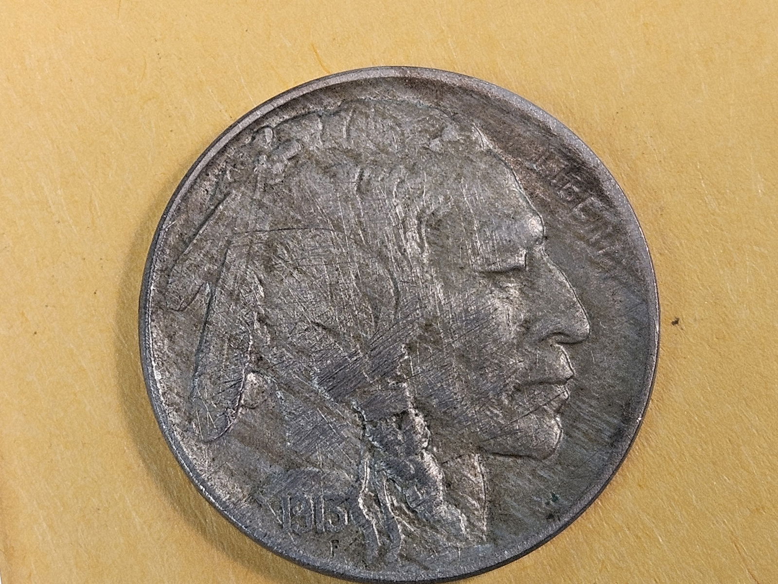 Key Date 1913-D Buffalo Nickel in Extra Fine plus - 3